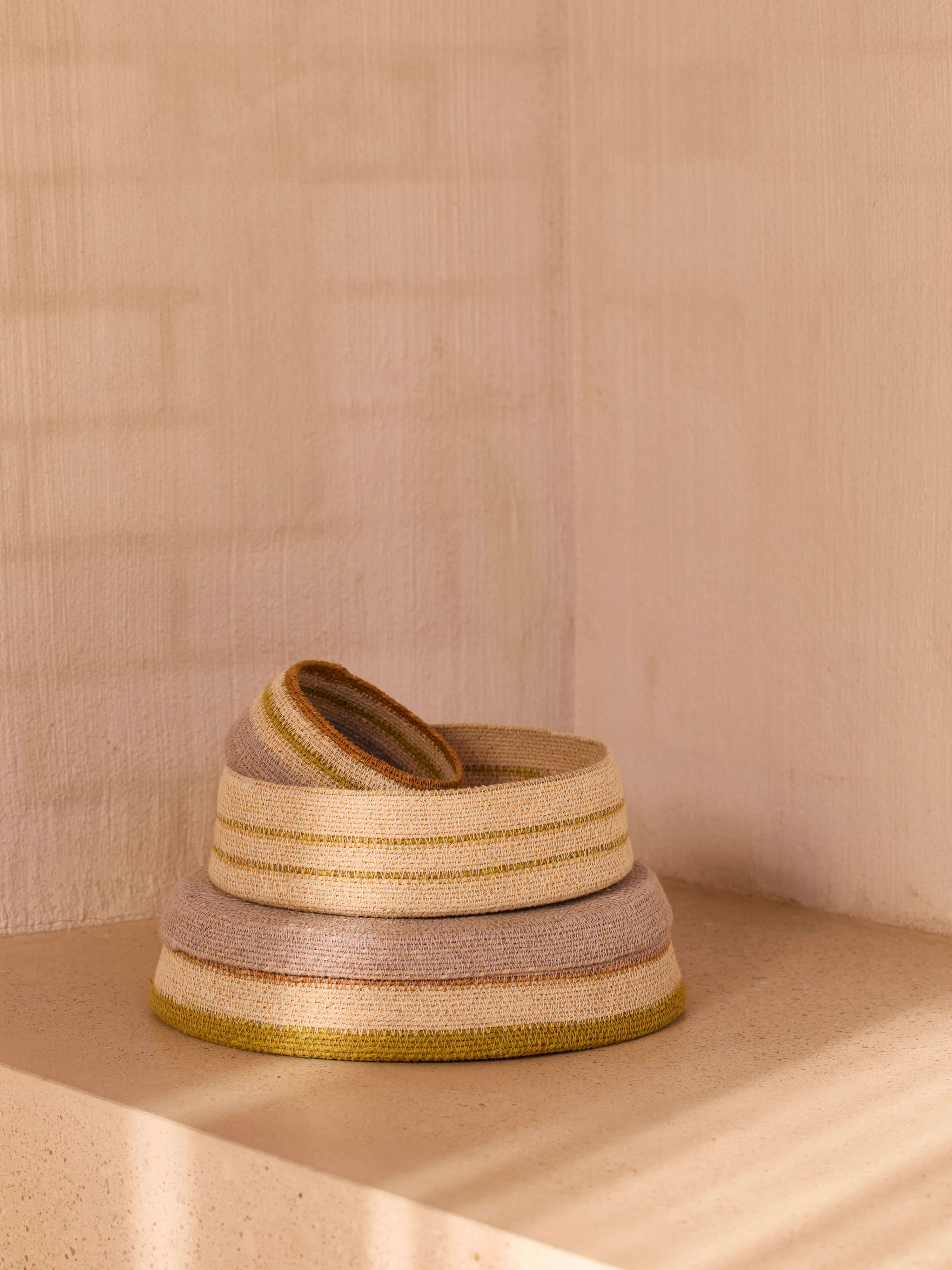 Sabine Woven Basket Trio