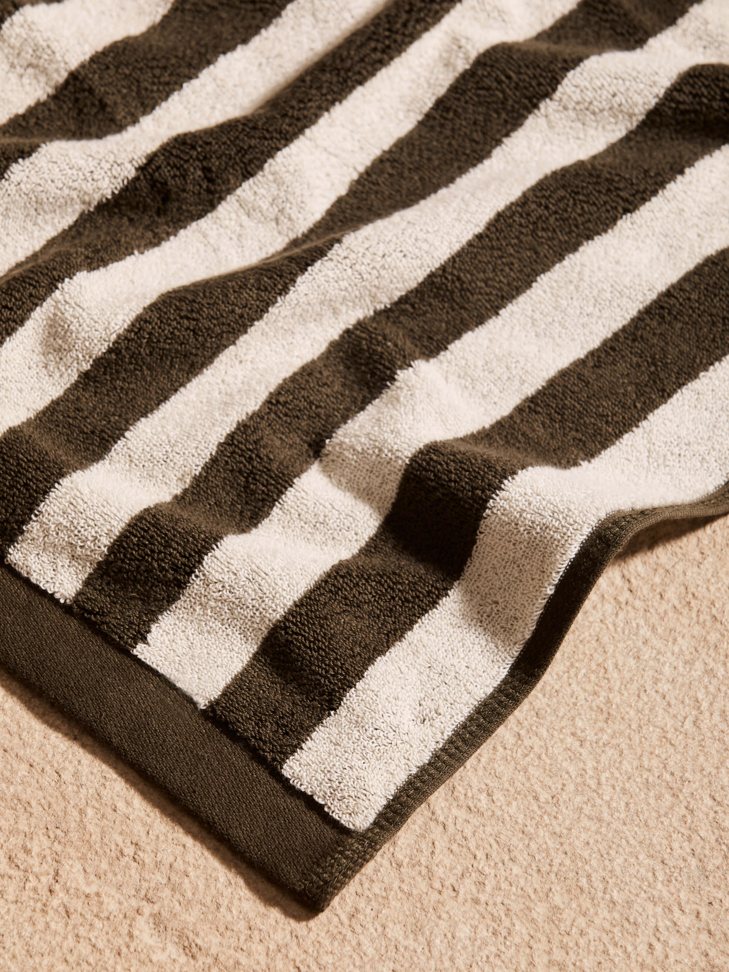 Raye Olive Towels