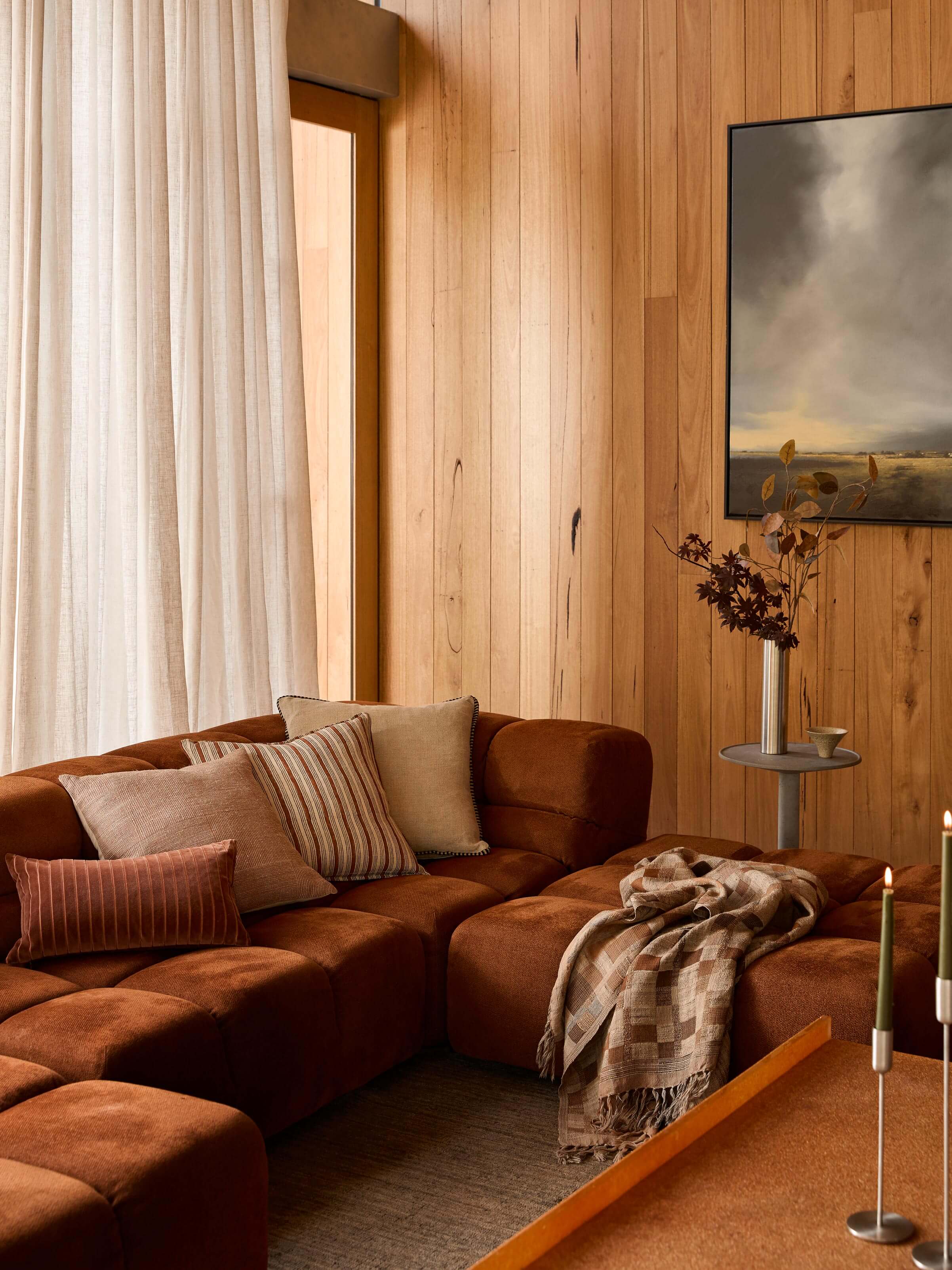 Kira Stainless Steel Vase