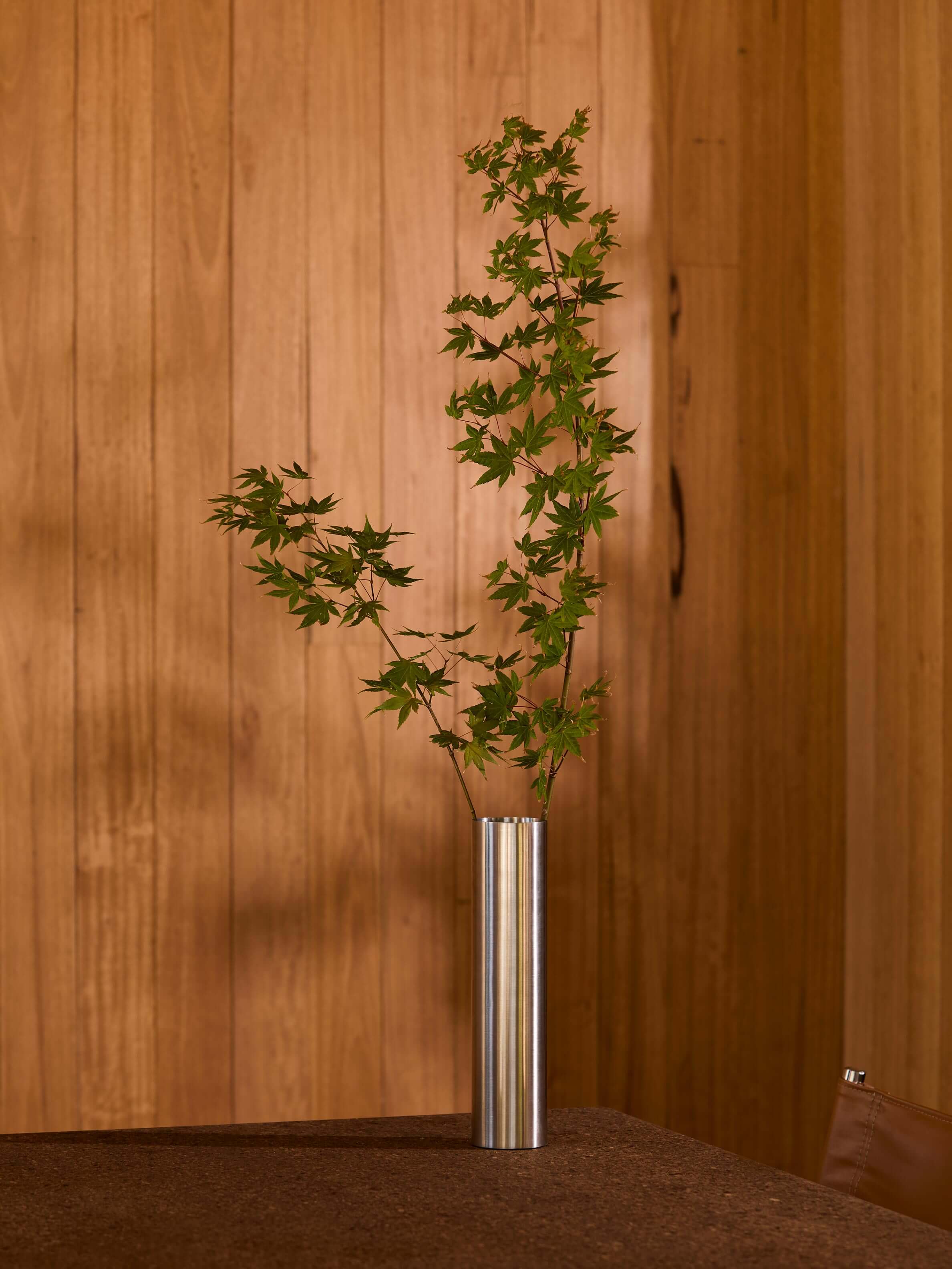 Kira Stainless Steel Vase