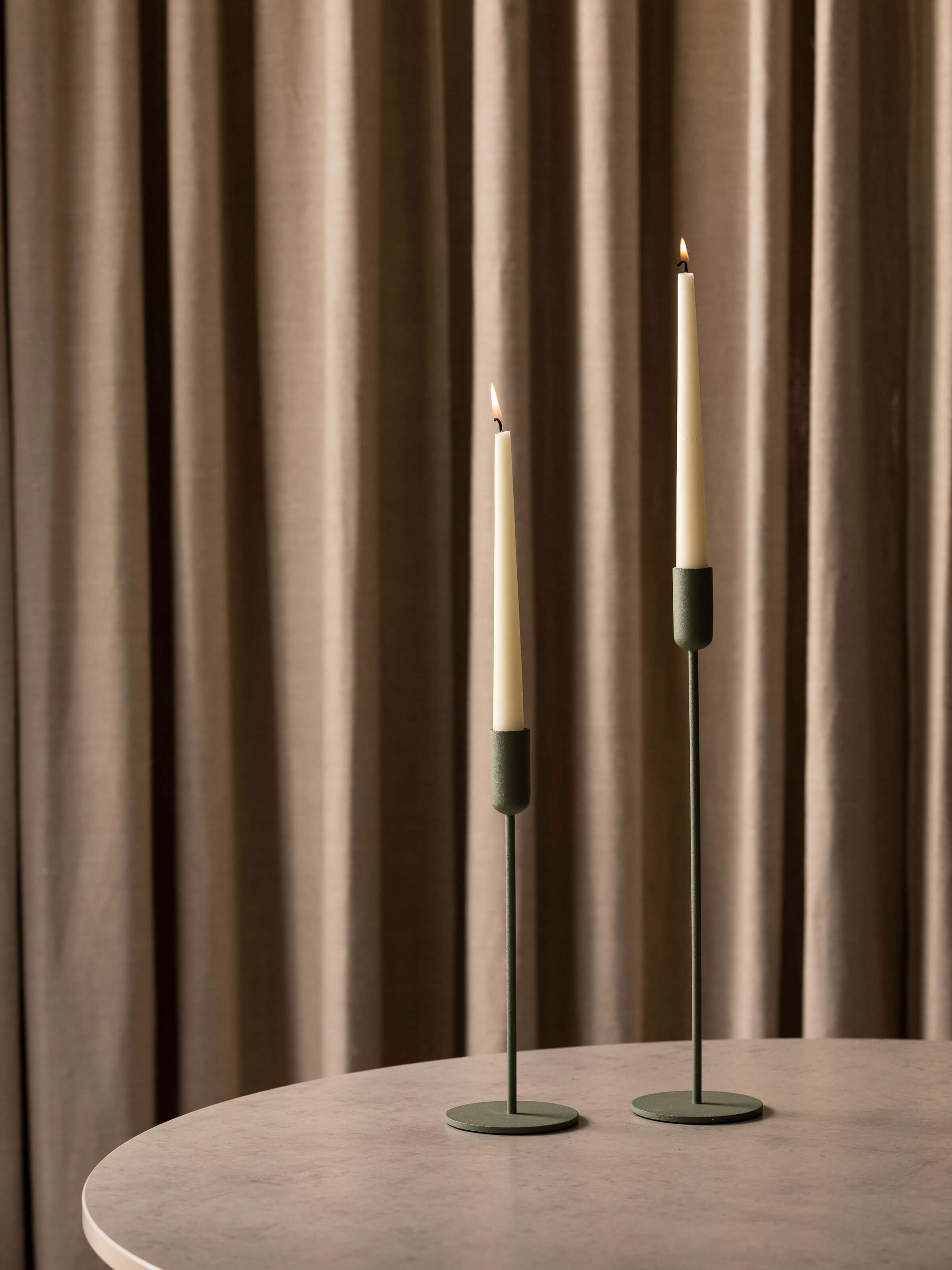 Mona Sage Candle Holder Set