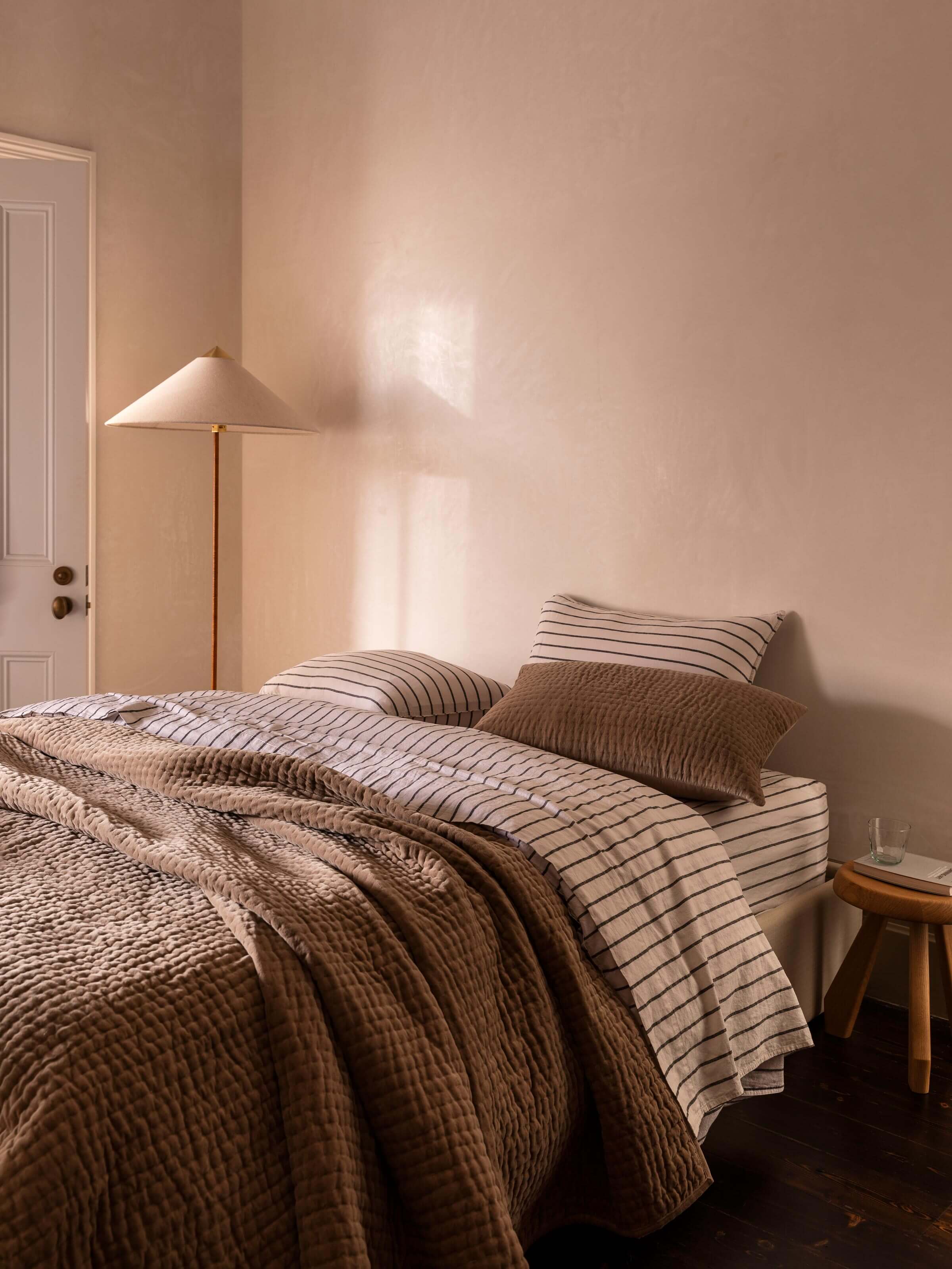 Cino Cacao Cotton Velvet Pillowcases