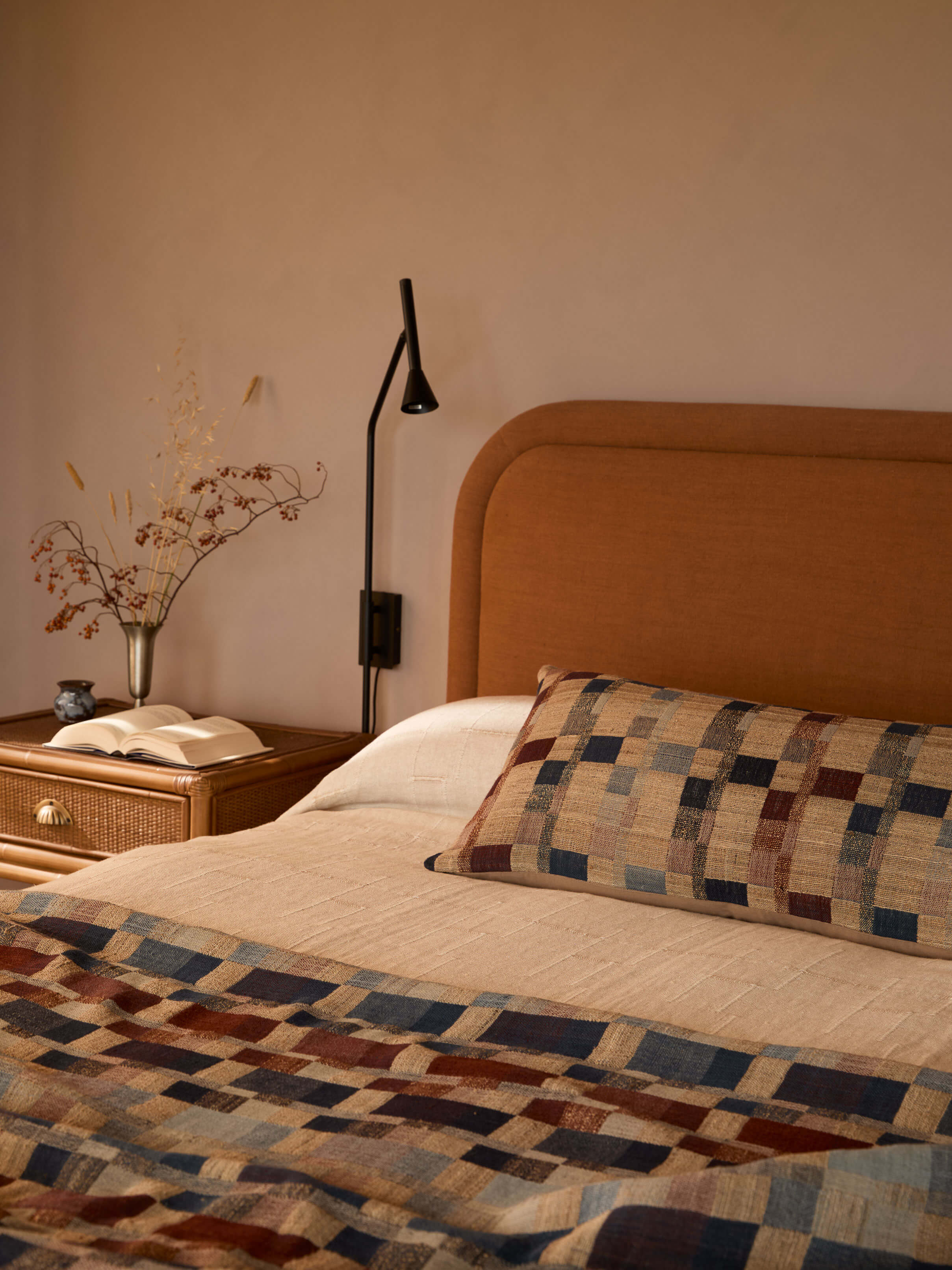 Palermo Natural French Linen Bedcover