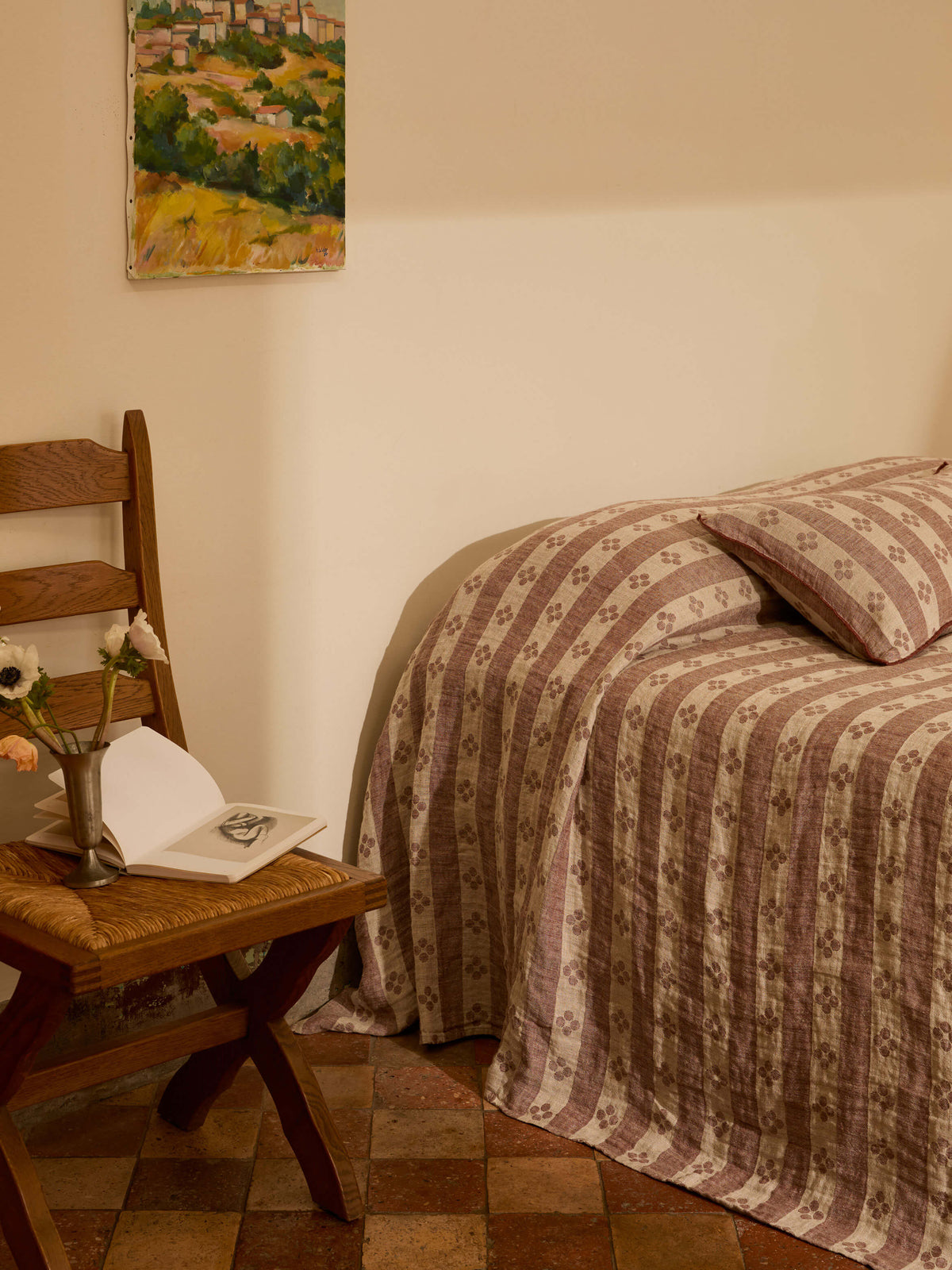 Colette Heavy Linen Bedcover