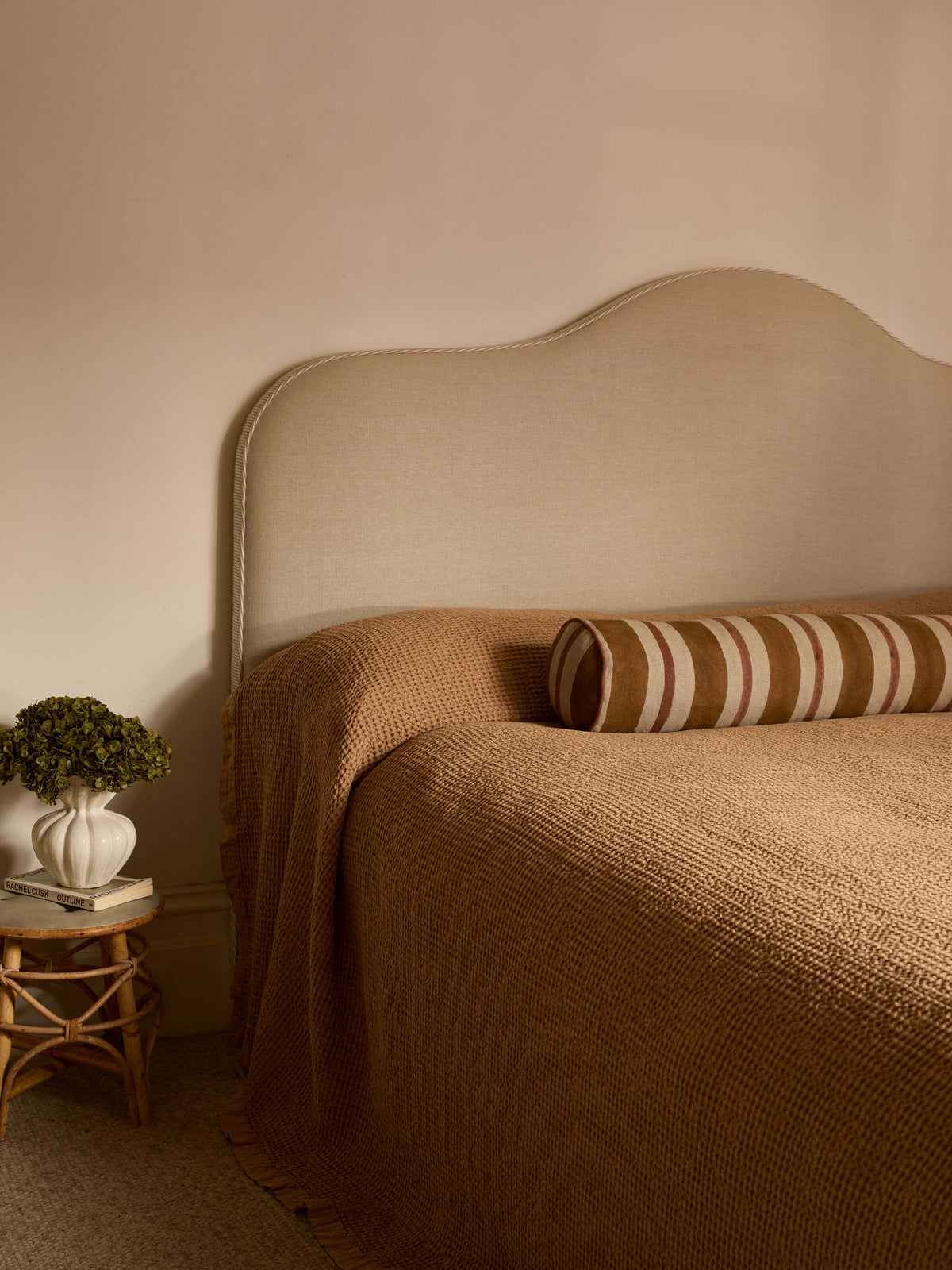 Lisbon Honey Waffle Blanket
