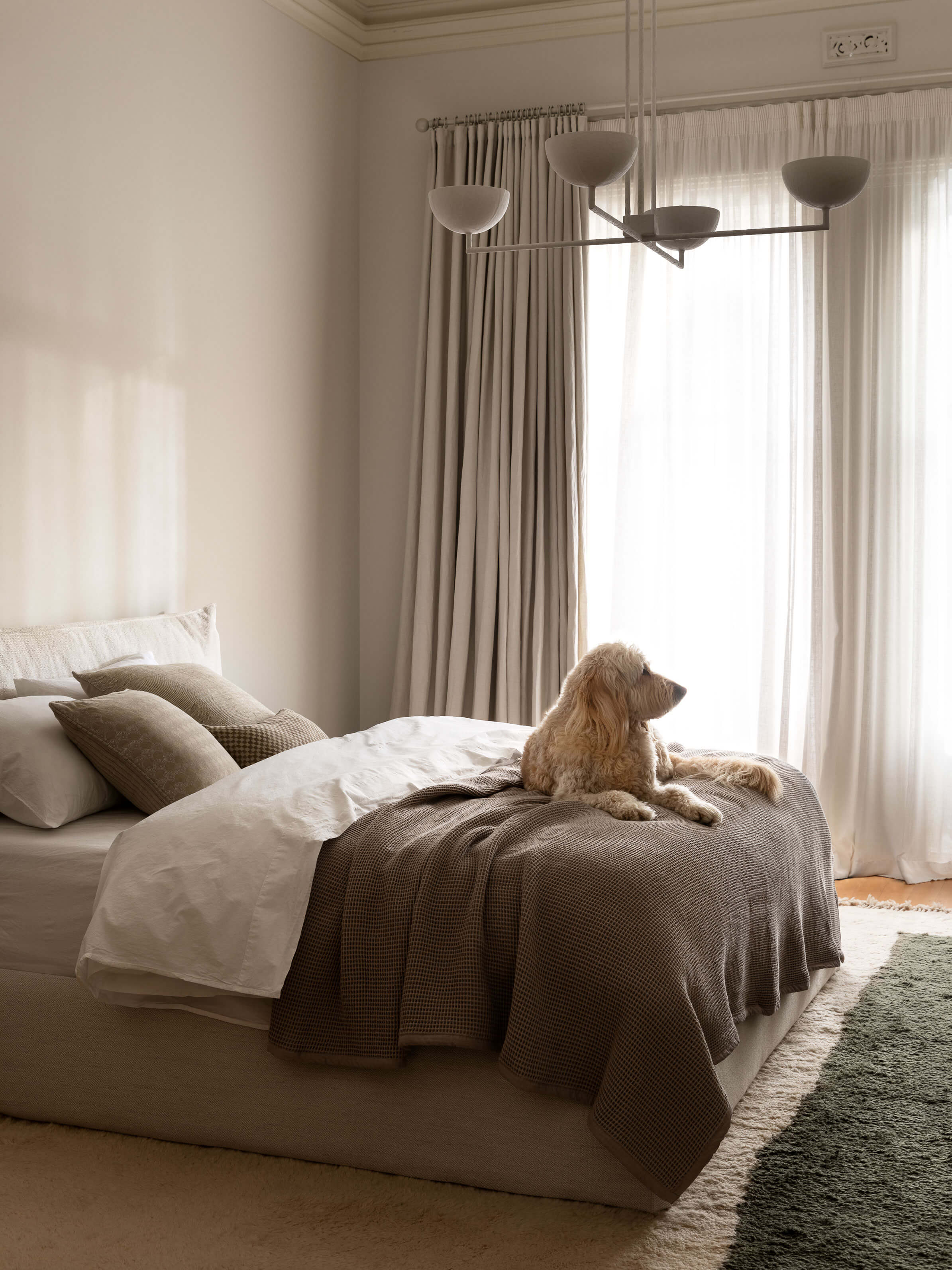 Nordic White Portuguese Cotton Sheet Set