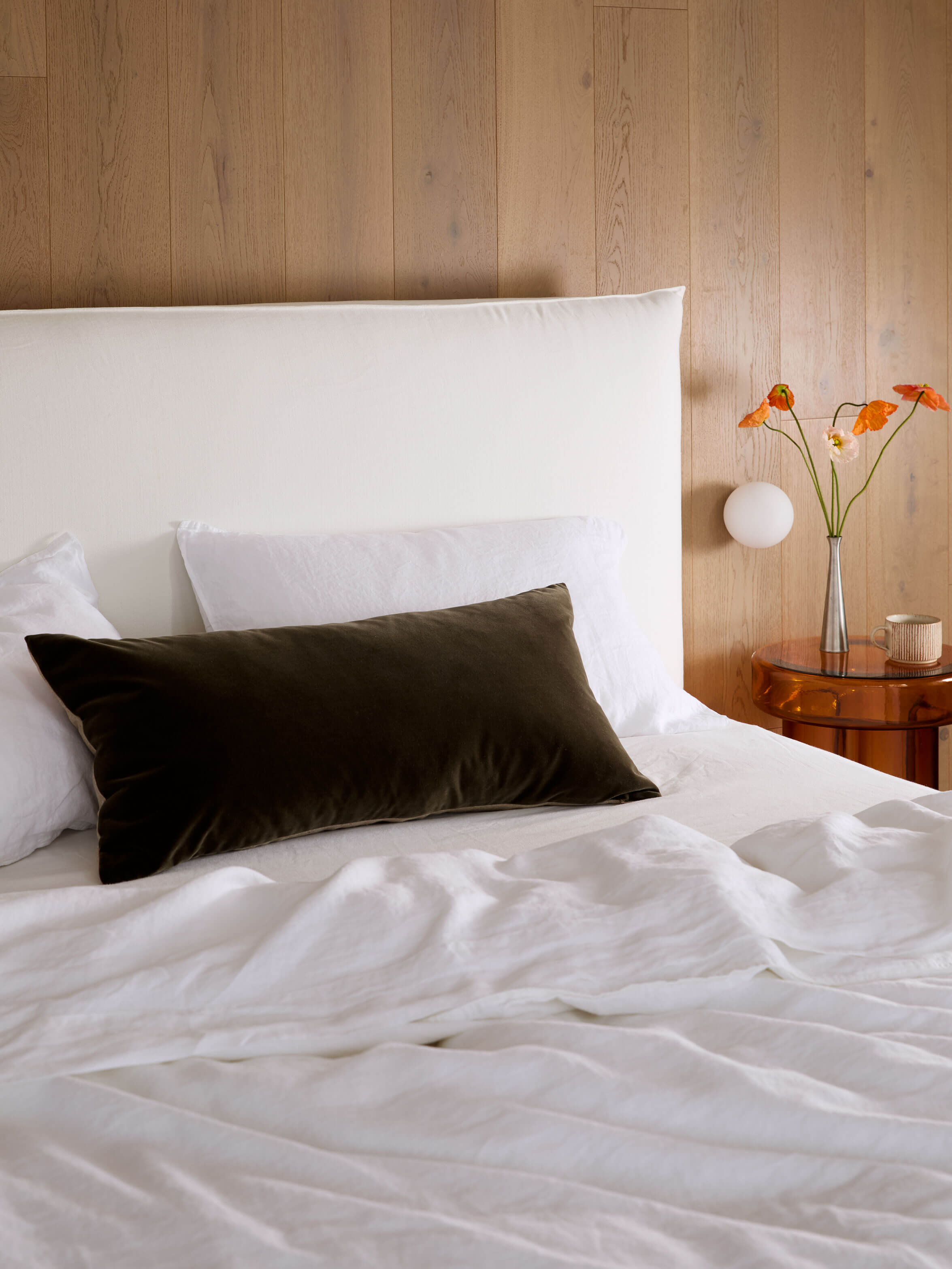 Etro Olive Lumbar Velvet Cushion