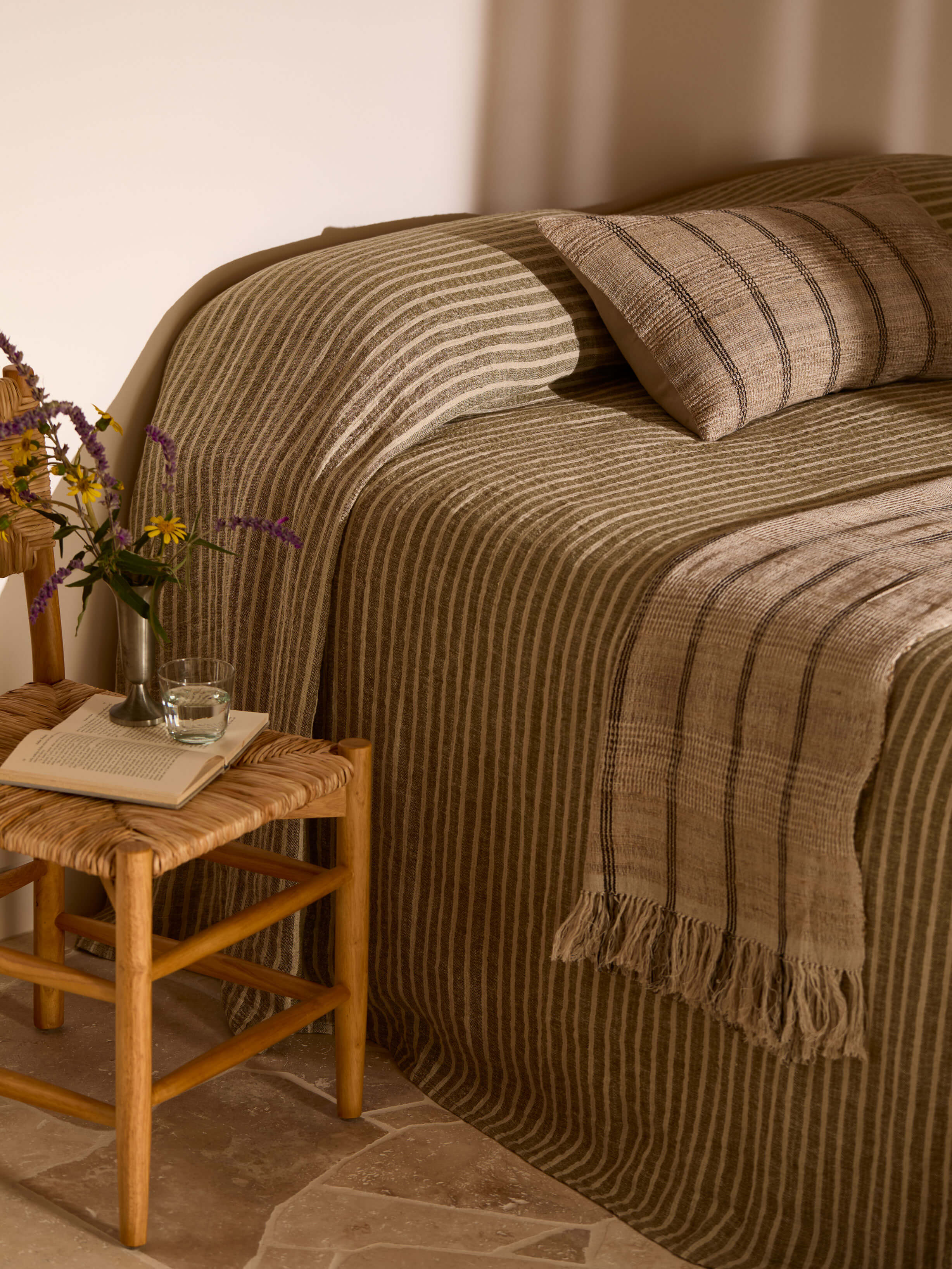 Husk Wool & Silk Throw