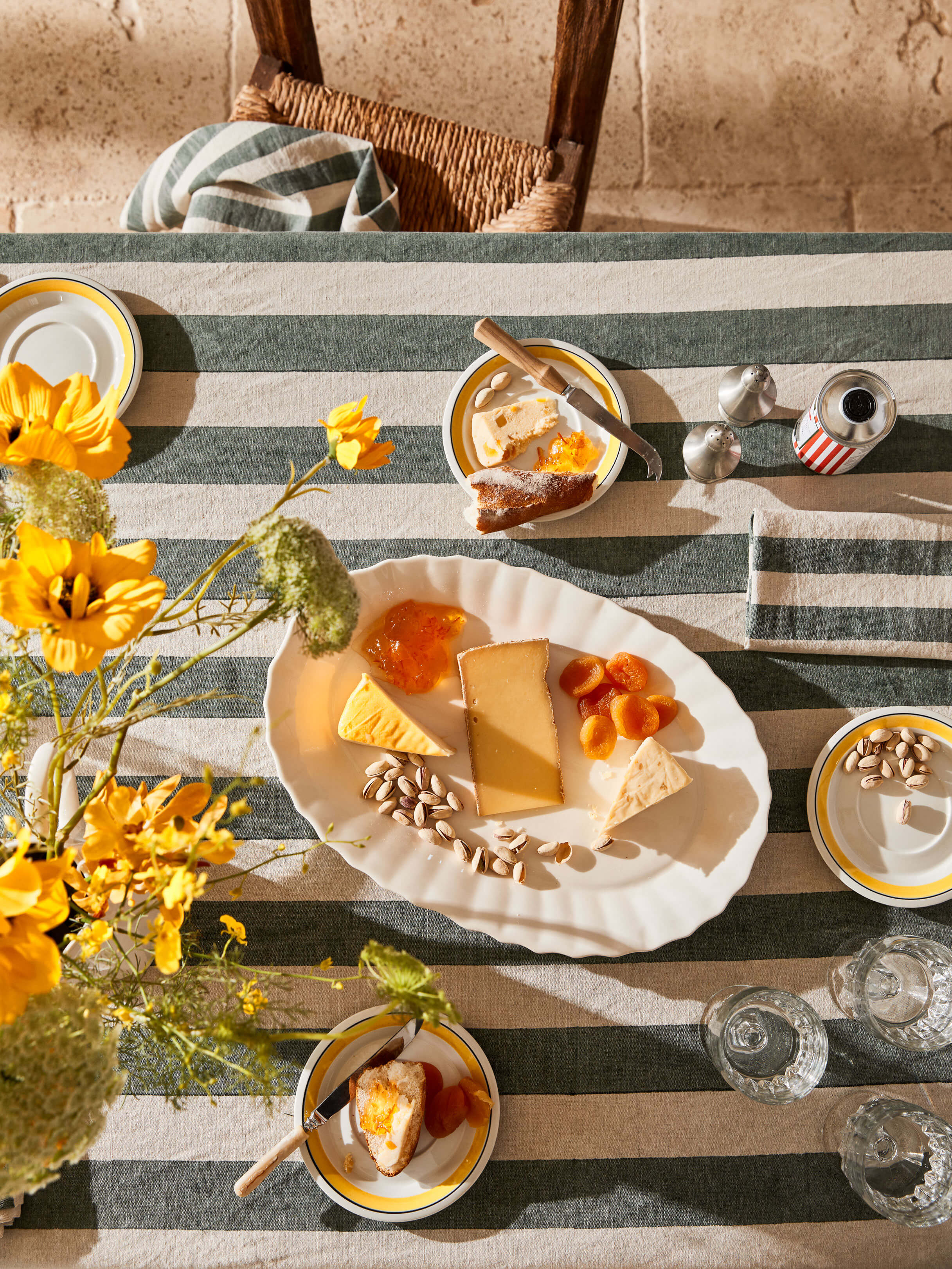 Riviera Fern Table Cloth