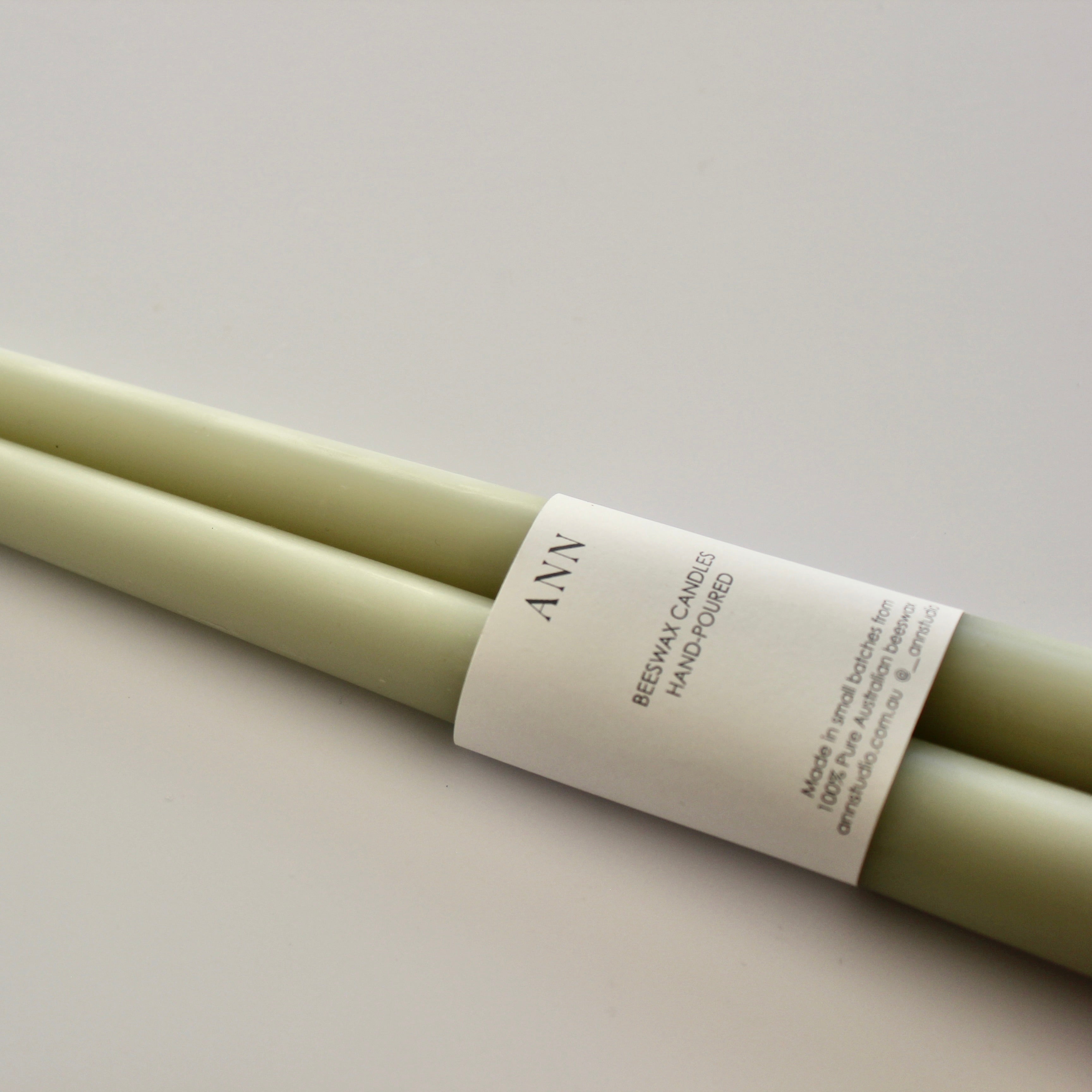 Tapered Candle Pair - Aloe