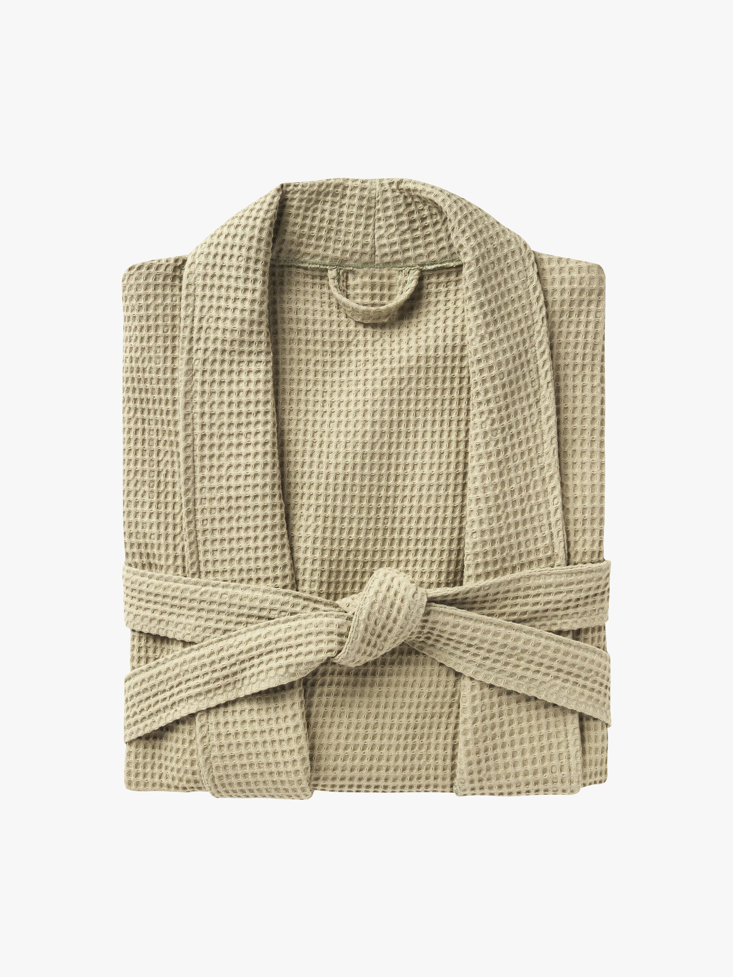 Spa Matcha Waffle Cotton Bathrobe