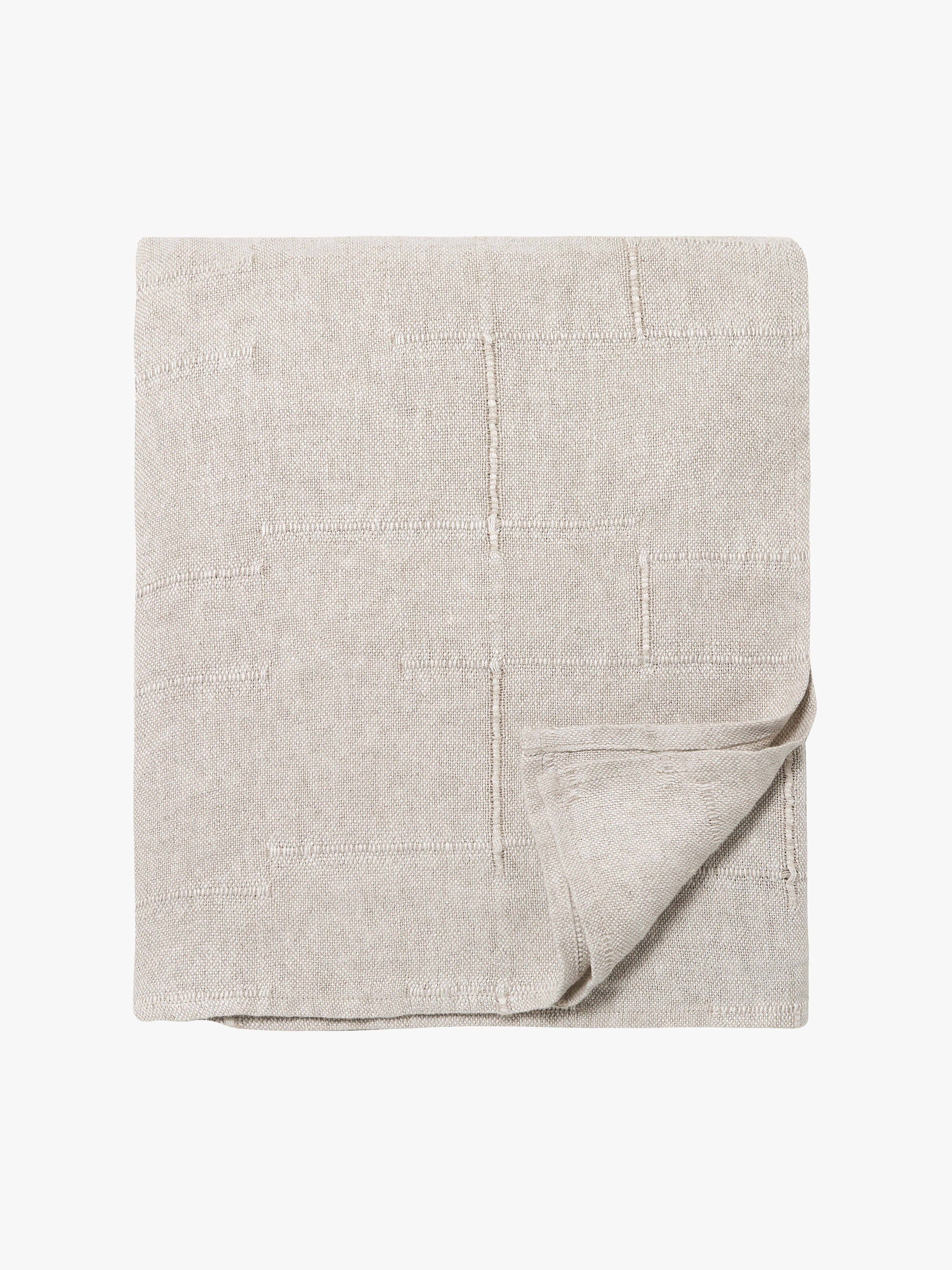 Palermo Natural French Linen Bedcover