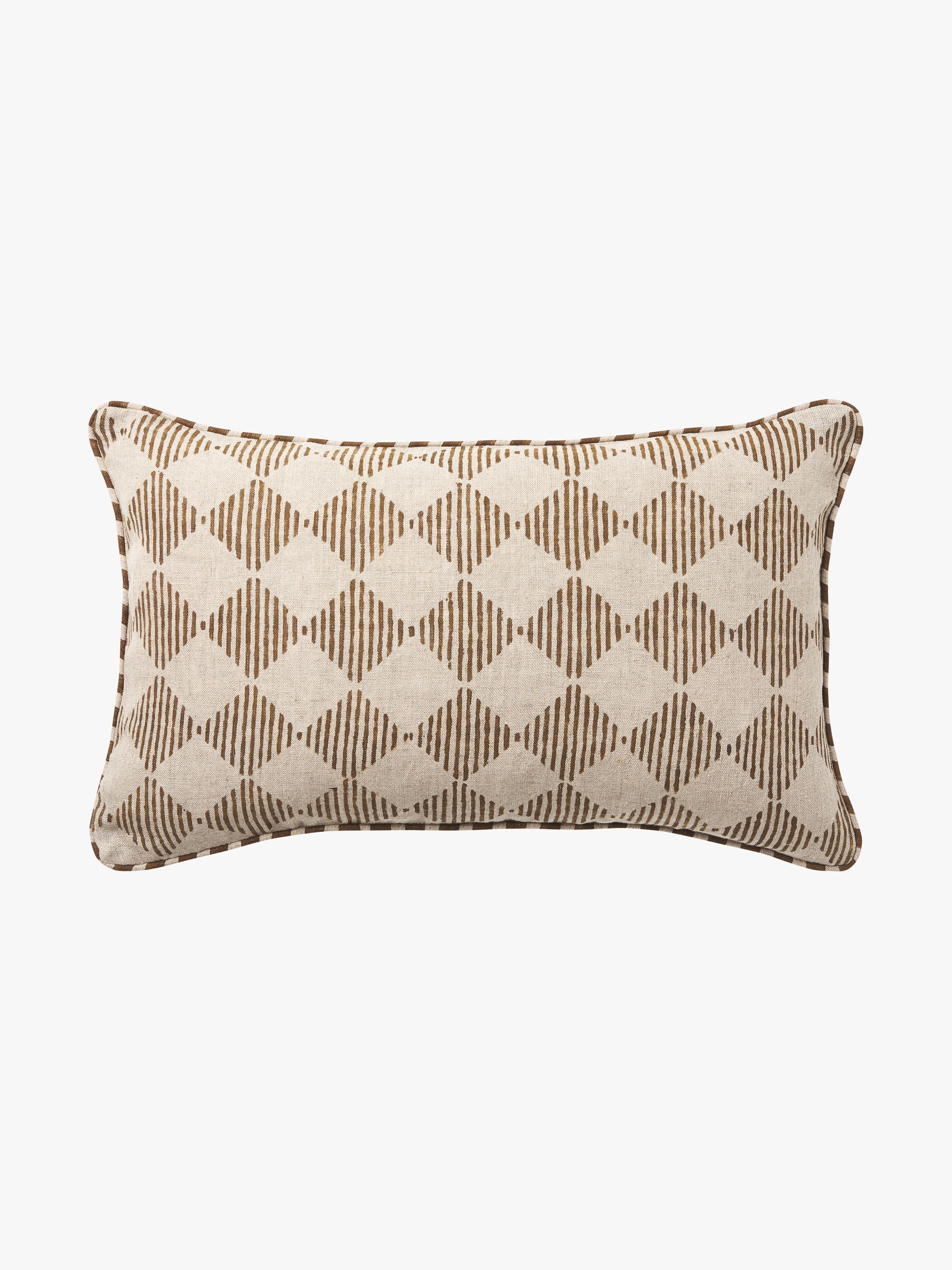 Quinn Bronze Reversible Linen Cushion