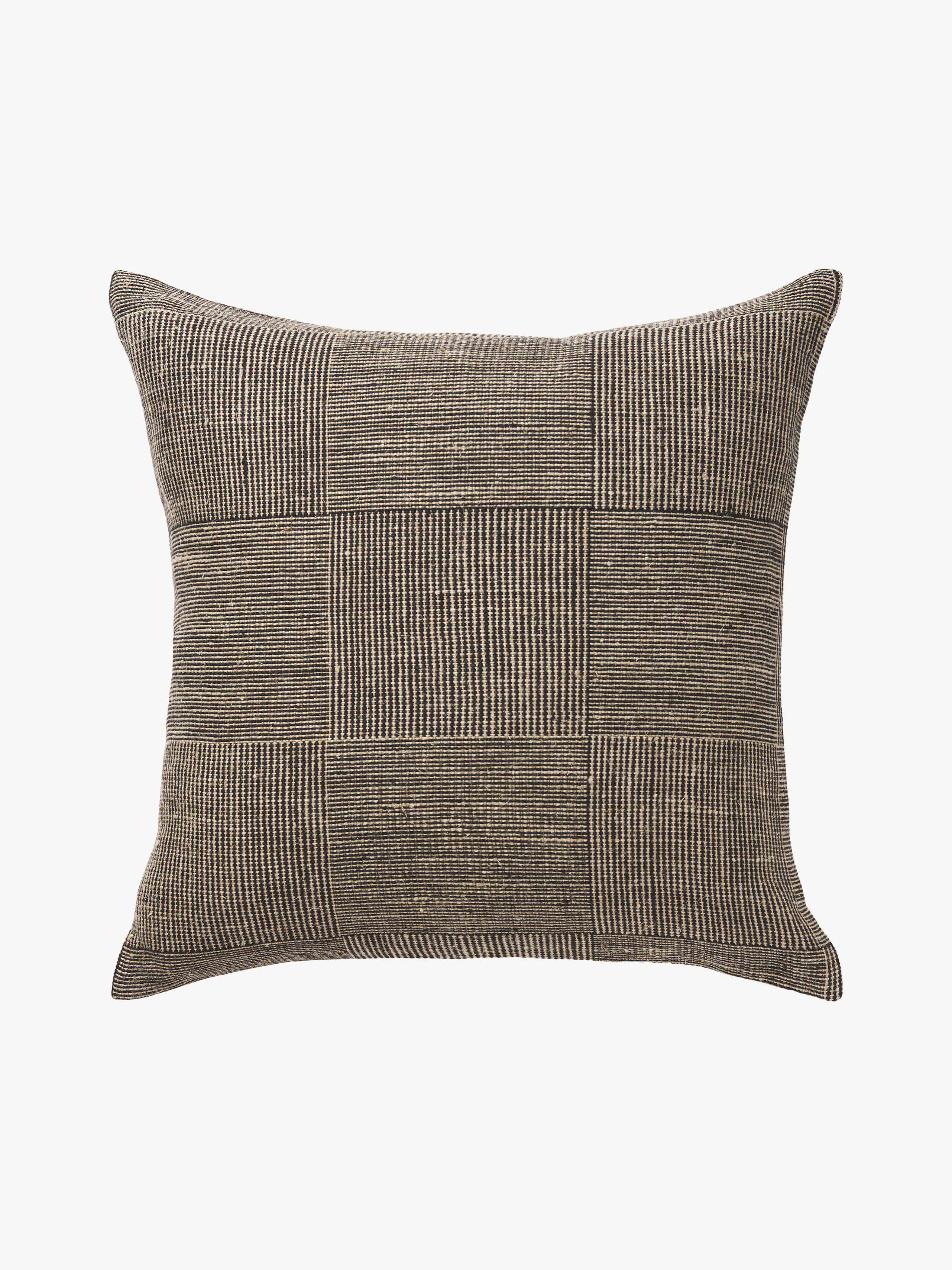 Vida Noir Linen Cushion