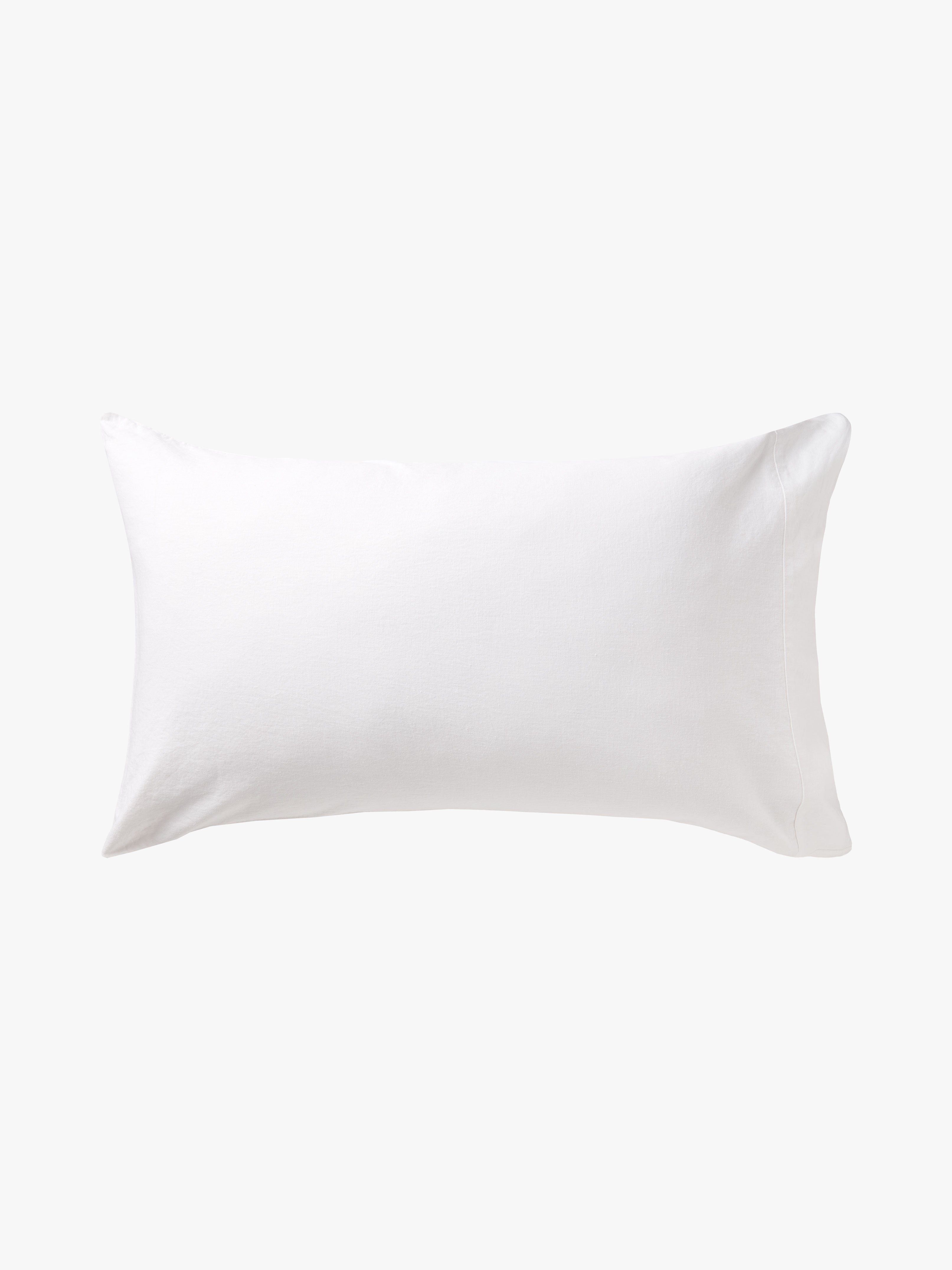 Avenue White Linen & Cotton Sheet Set