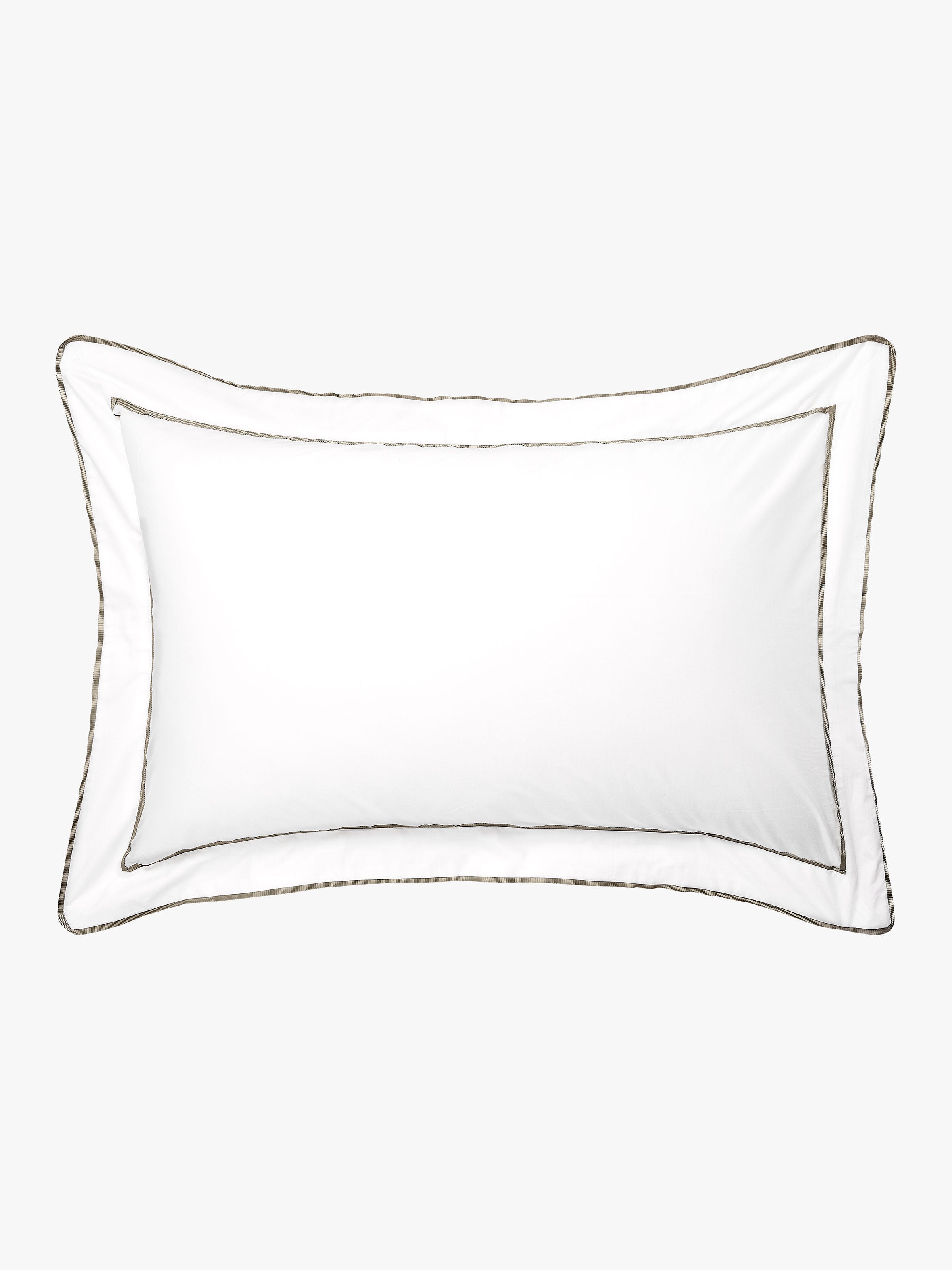 Grosgrain Olive Egyptian Cotton Duvet Cover Set