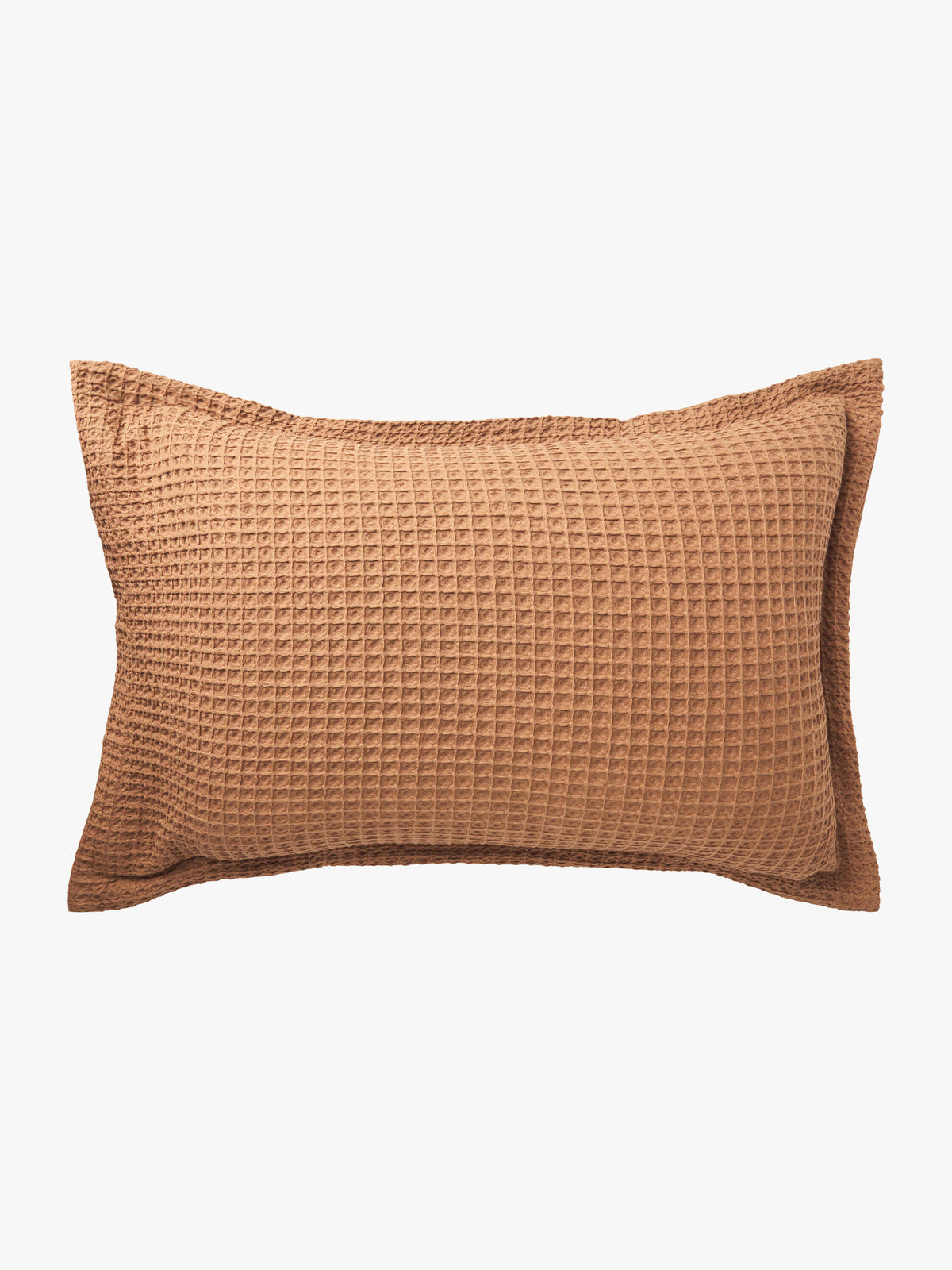 Laila Tan Organic Cotton Waffle Duvet Cover Set