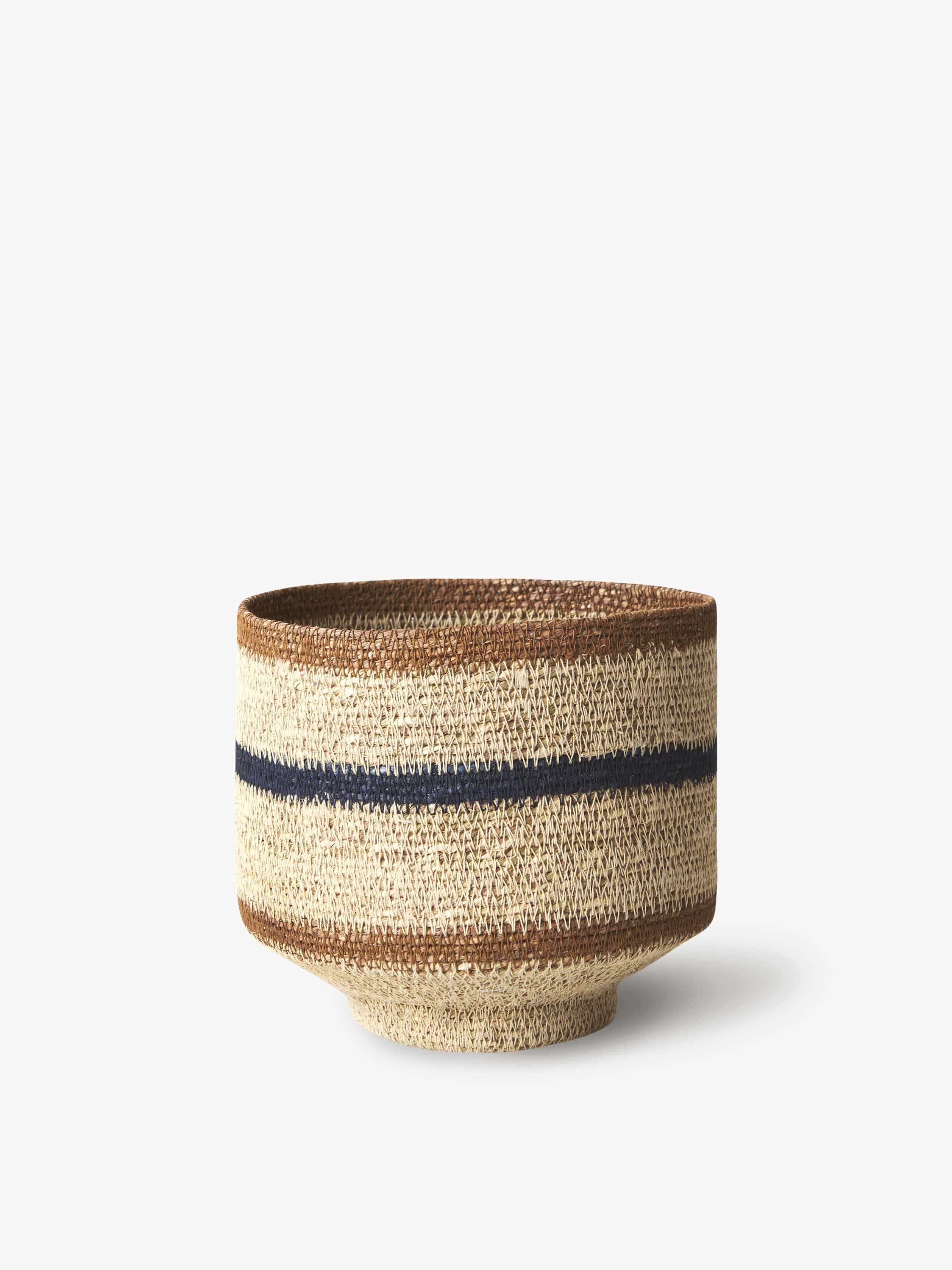 Sabine Indigo Woven Basket Duo