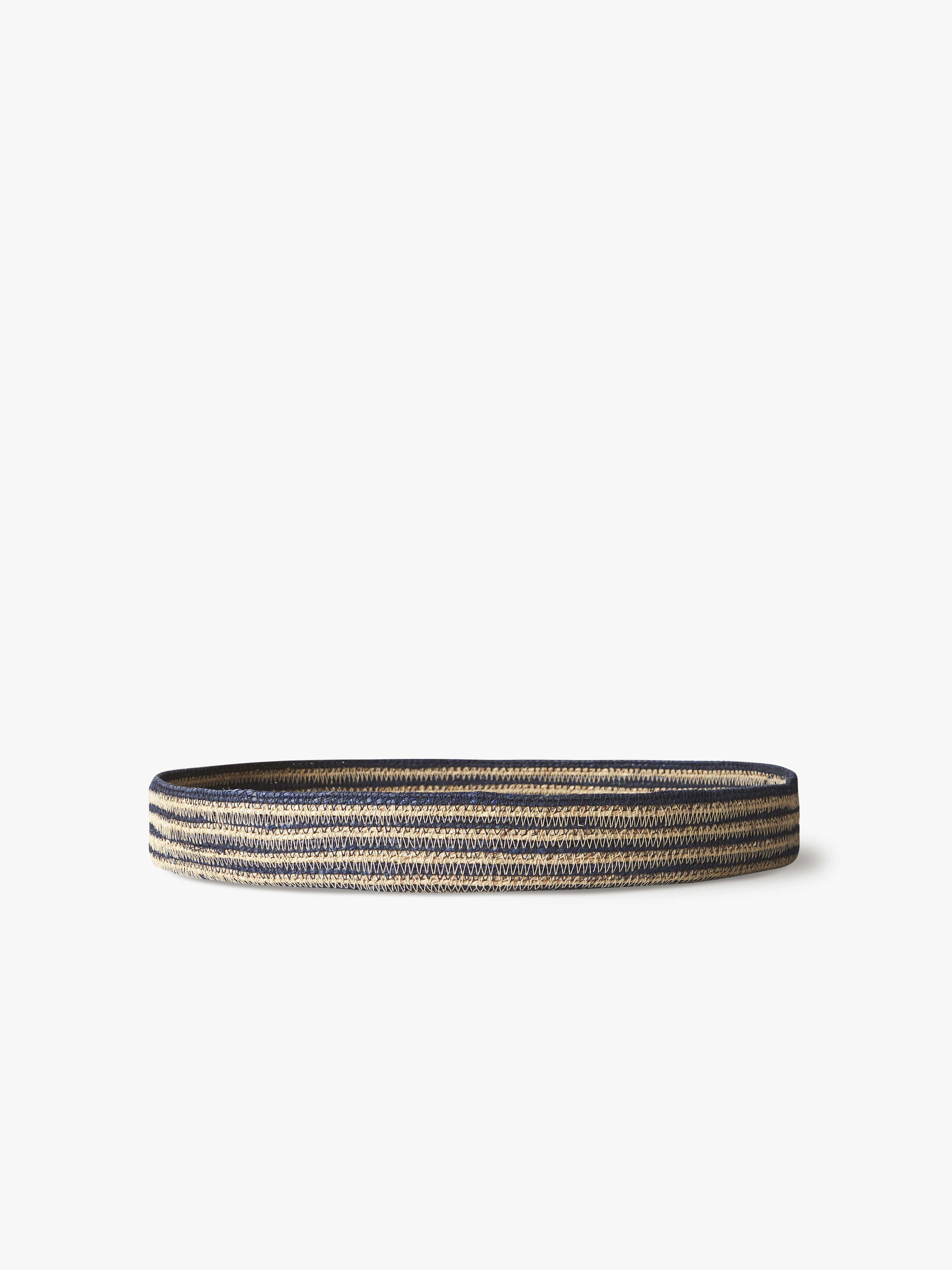 Sabine Indigo Woven Tray Duo