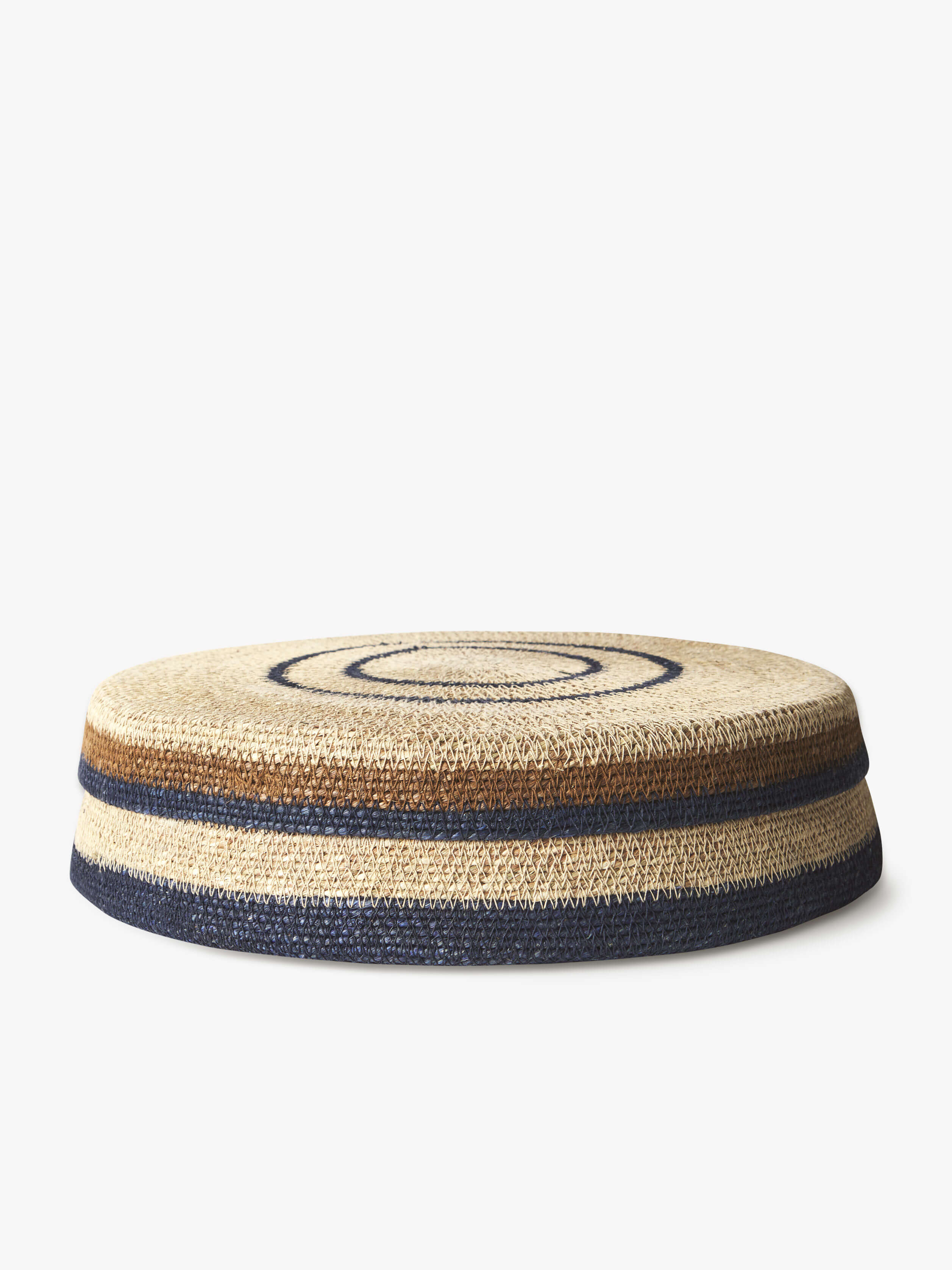 Sabine Indigo Woven Basket Trio