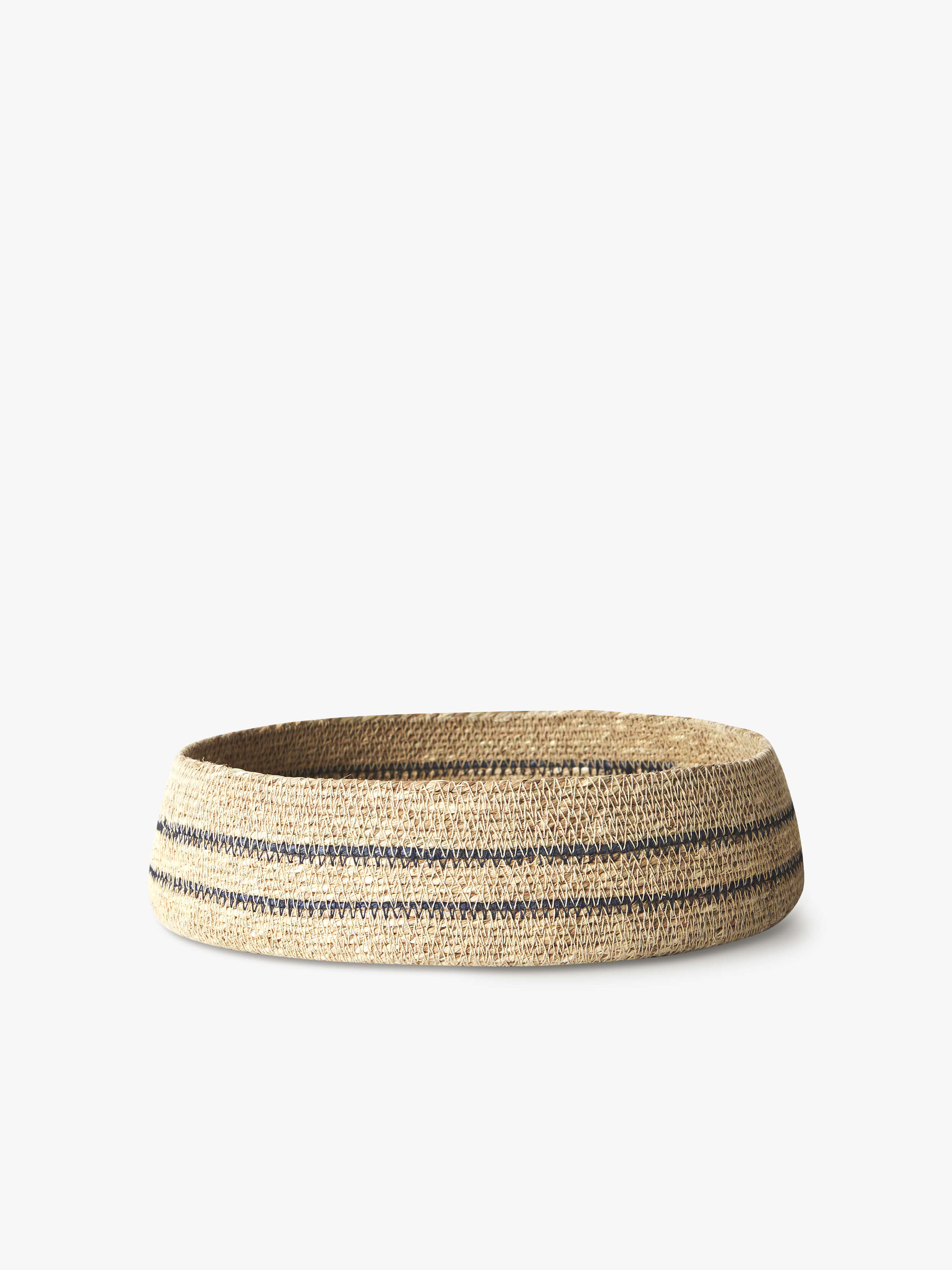 Sabine Indigo Woven Basket Trio