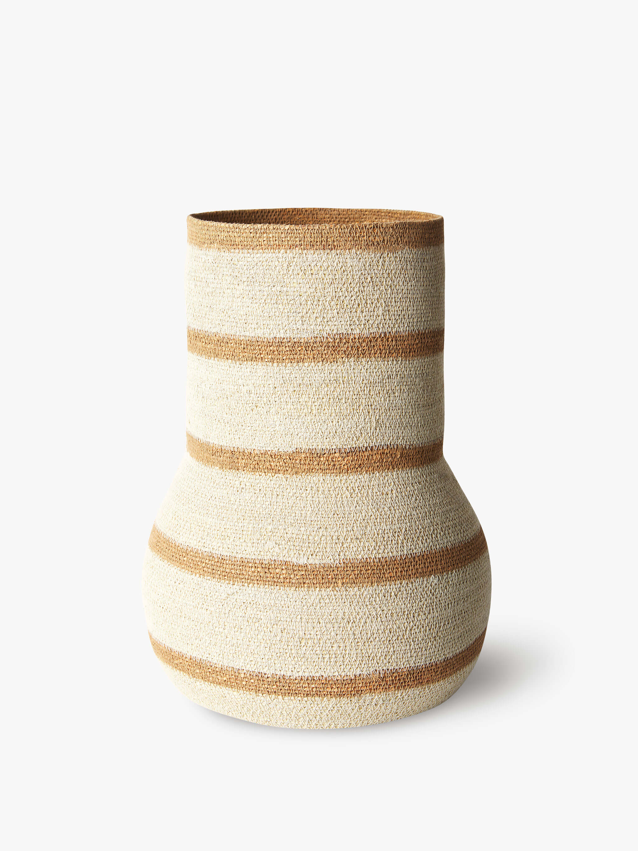 Sabine Tan Grand Woven Basket