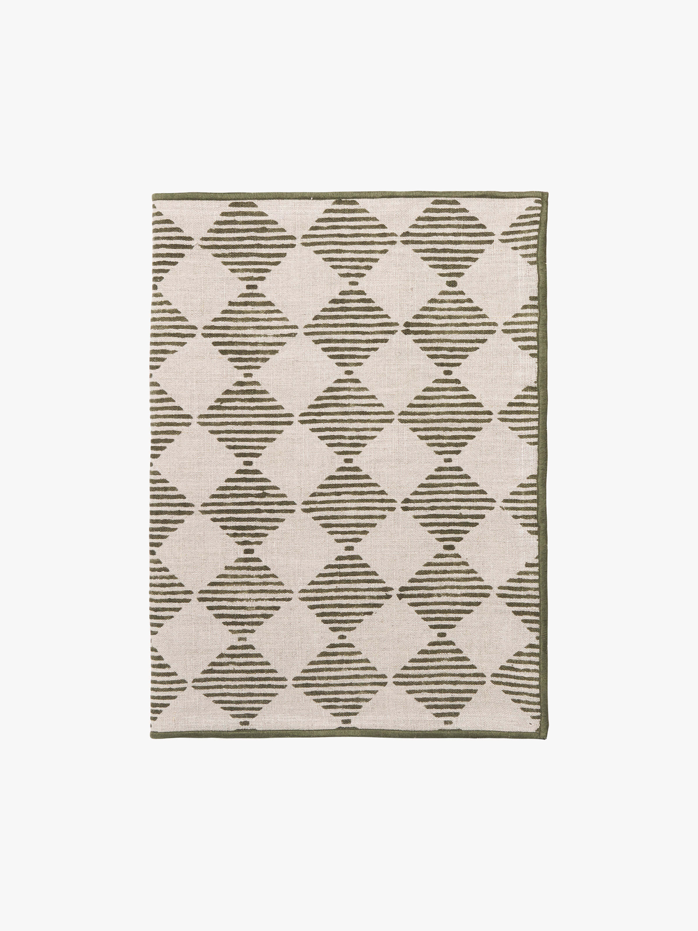 Quinn Olive Table Runner