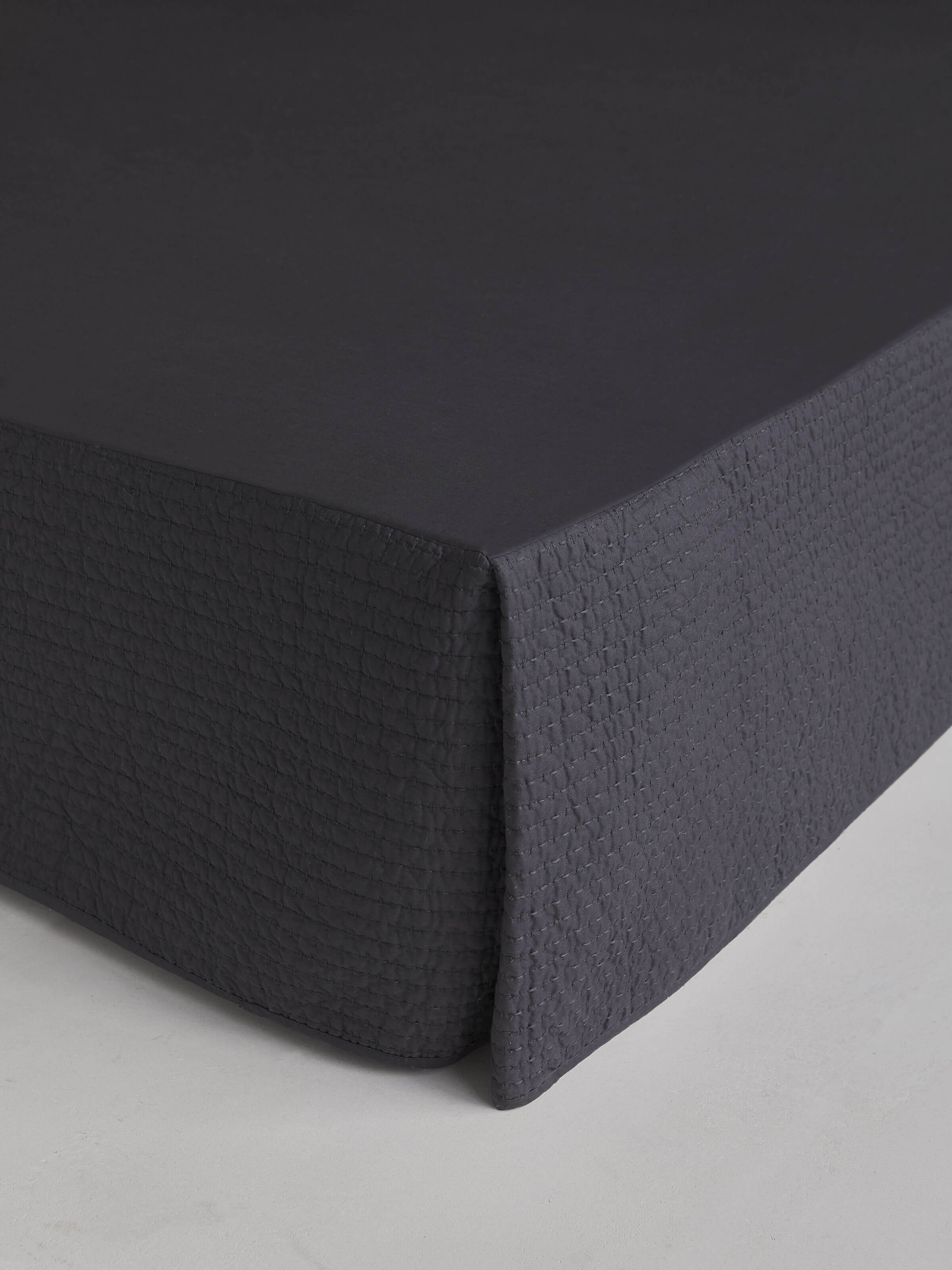 Aspen Charcoal Pure Cotton Valance