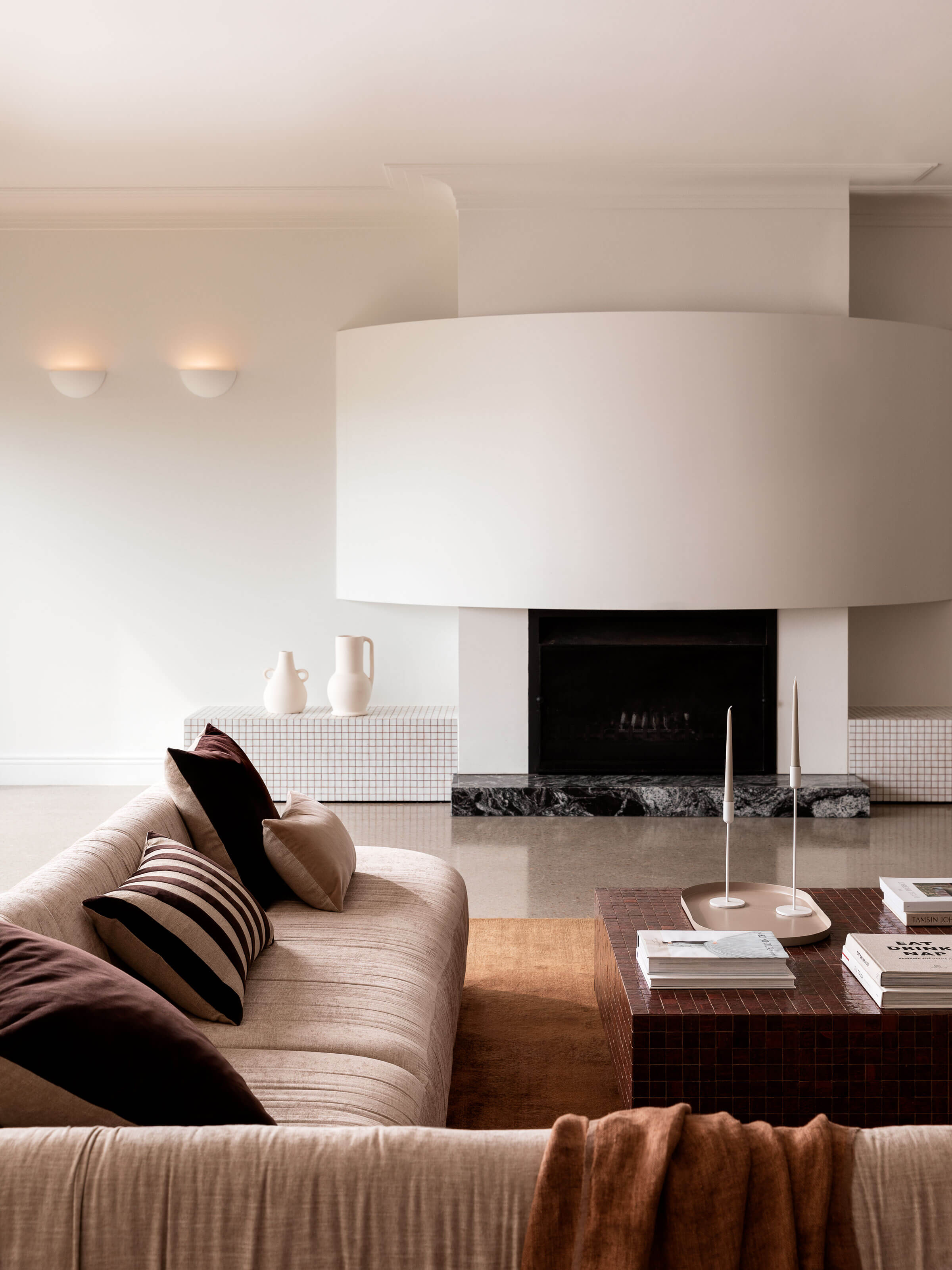 Etro Cacao Mini Velvet Cushion