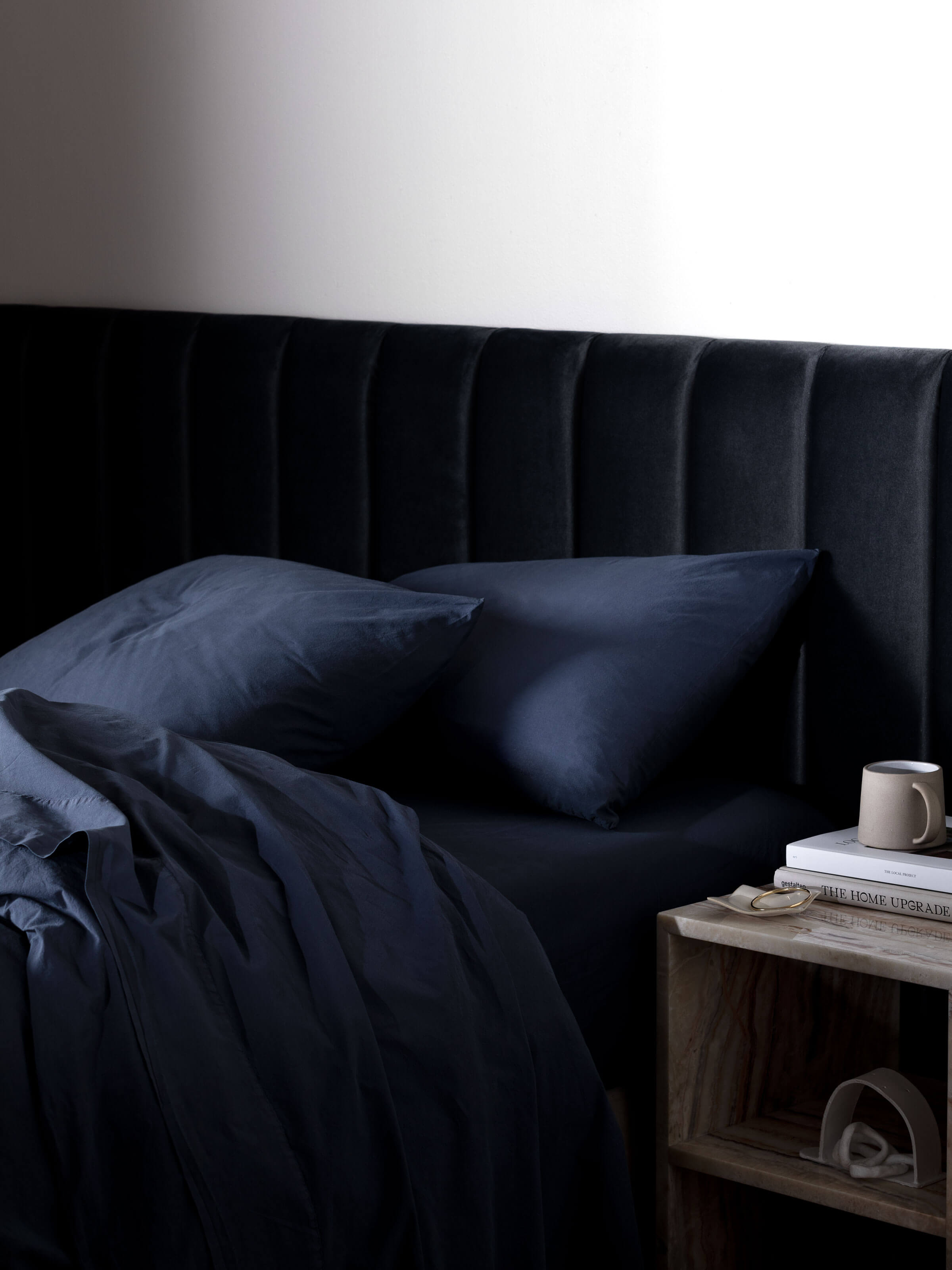 Nordic Navy Portuguese Cotton Pillowcases