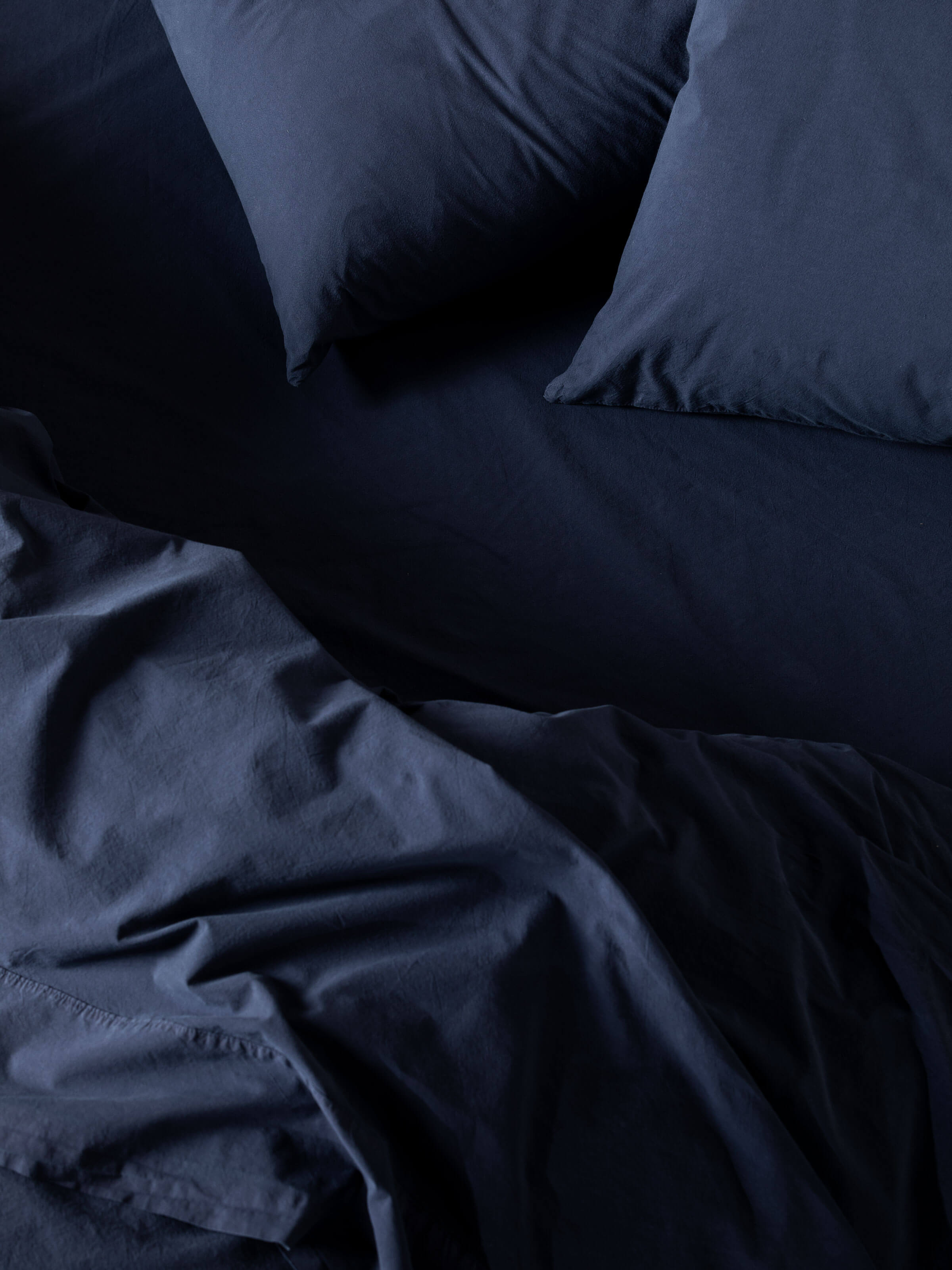 Nordic Navy Portuguese Cotton Pillowcases