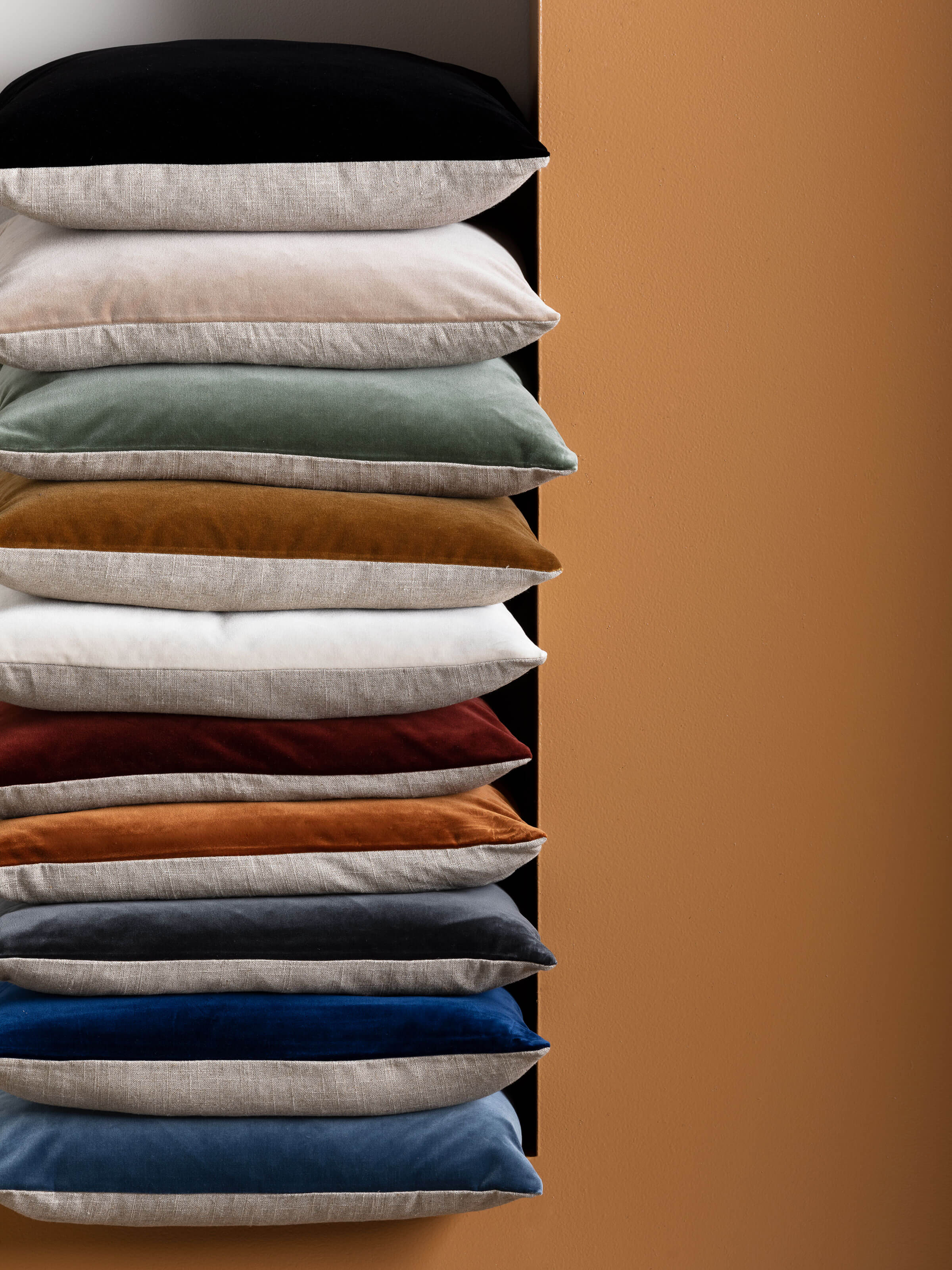 Etro Toffee Velvet Cushion