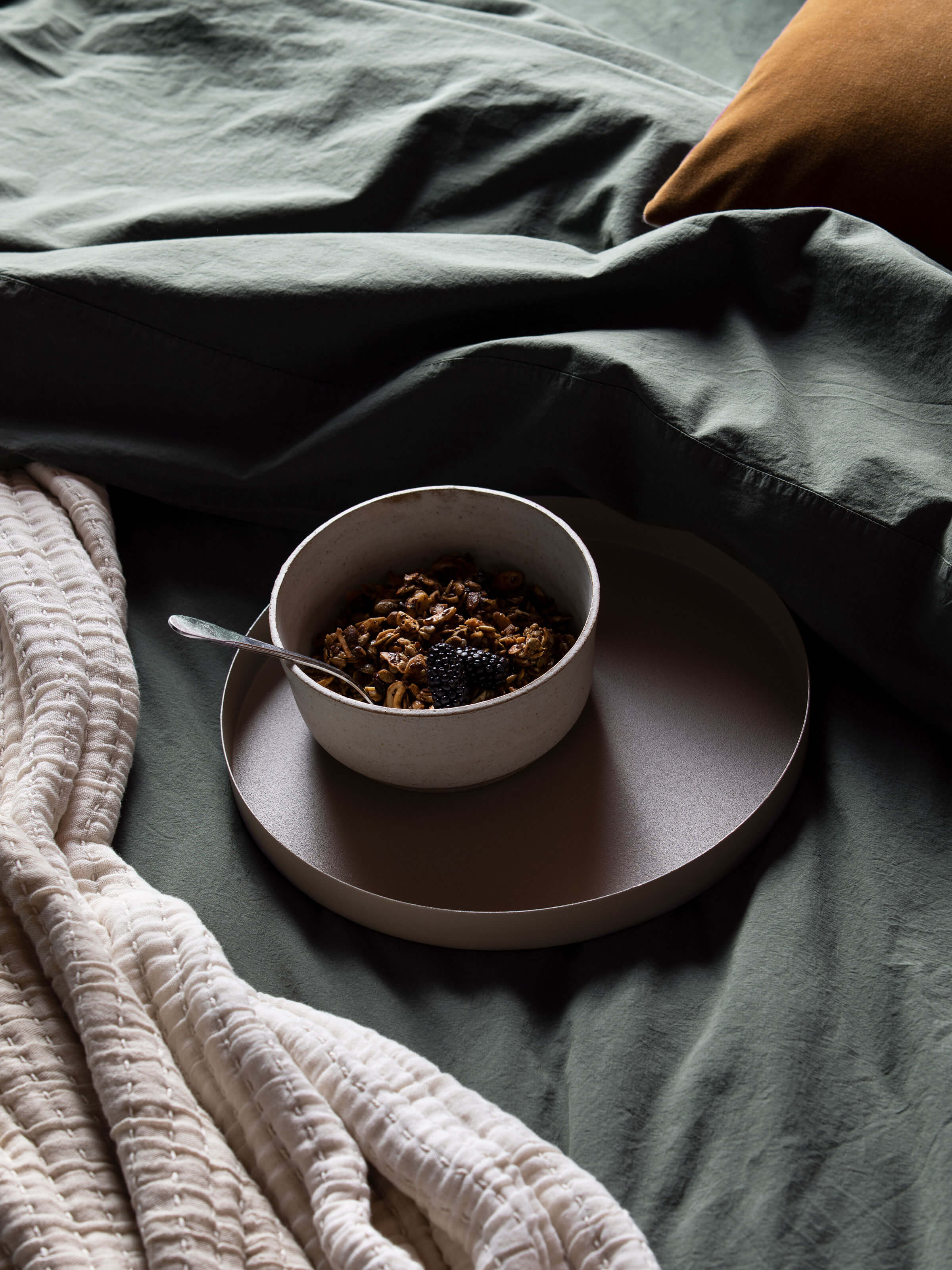 Nordic Eucalypt Portuguese Cotton Duvet Cover Set