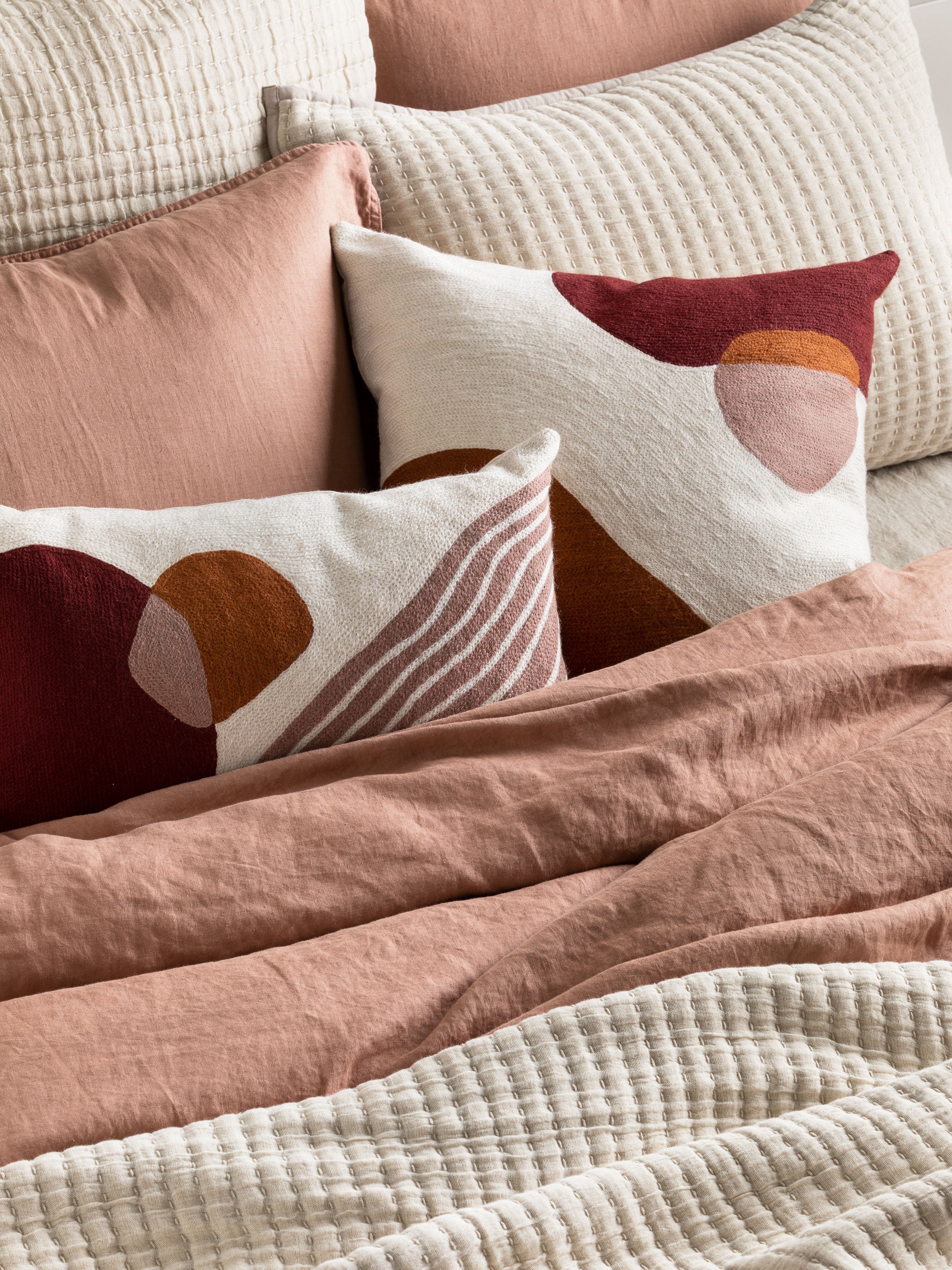 Mondo Clay Organic French Linen Sheet Set