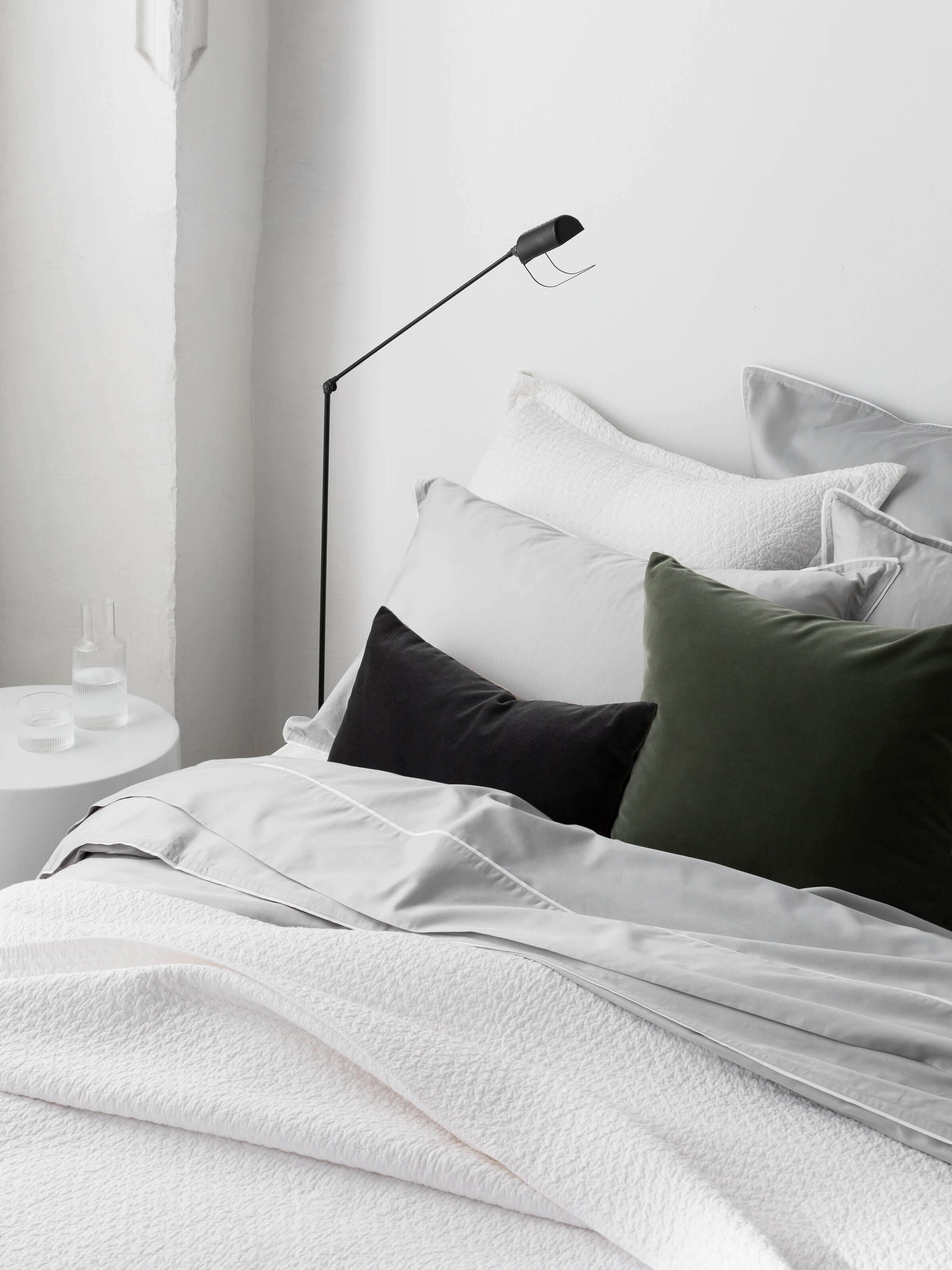 Etro Graphite Mini Velvet Cushion