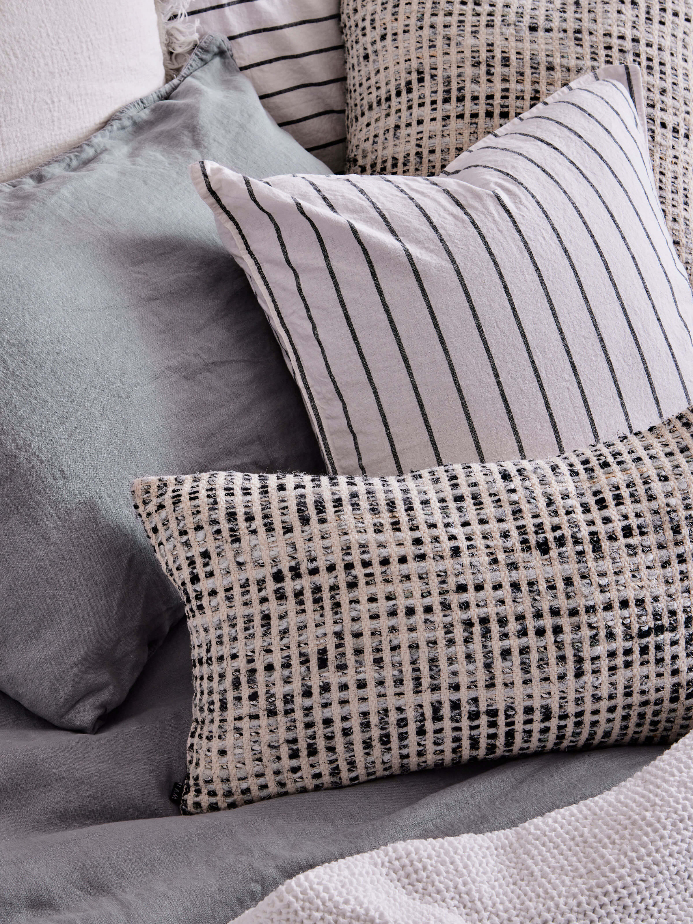 Mondo Storm Organic French Linen Pillowcases