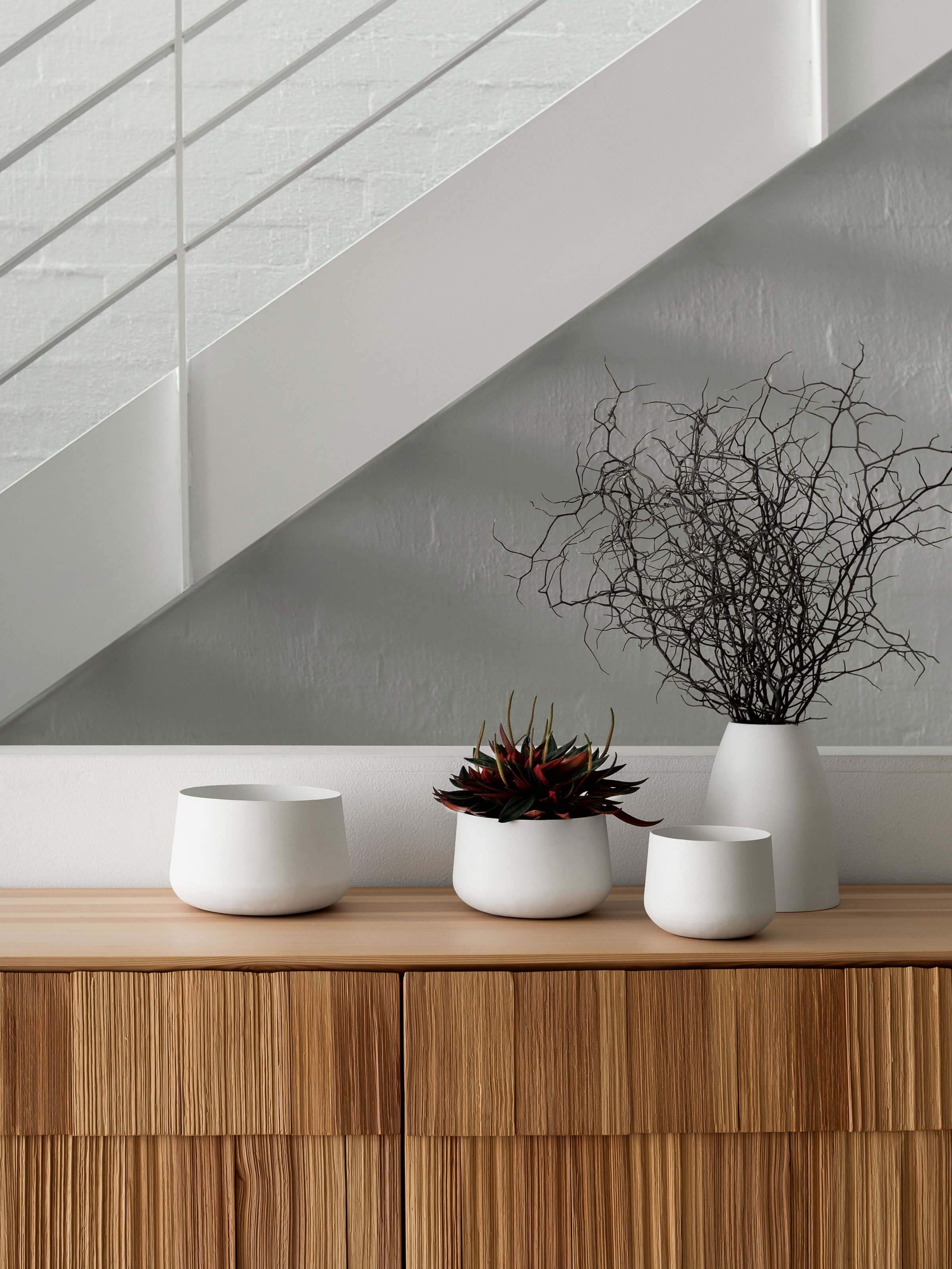 Mona Pot Trio - Chalk Planter 2020