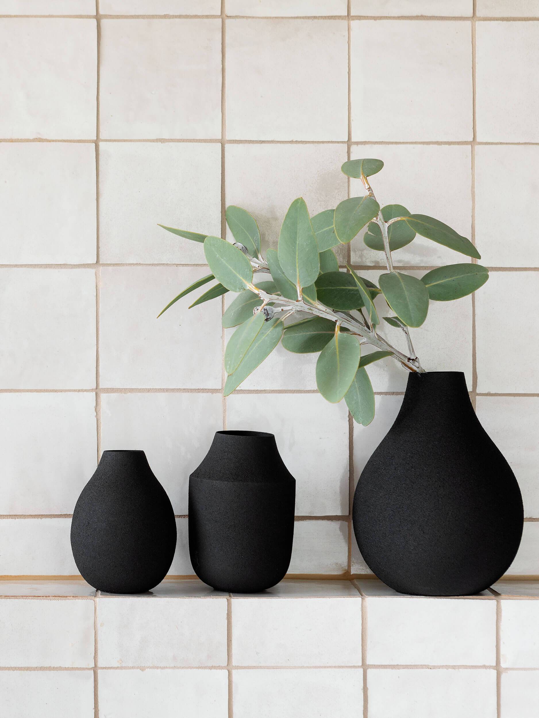 Mona Trio of Vases - Chalk Vase 2020