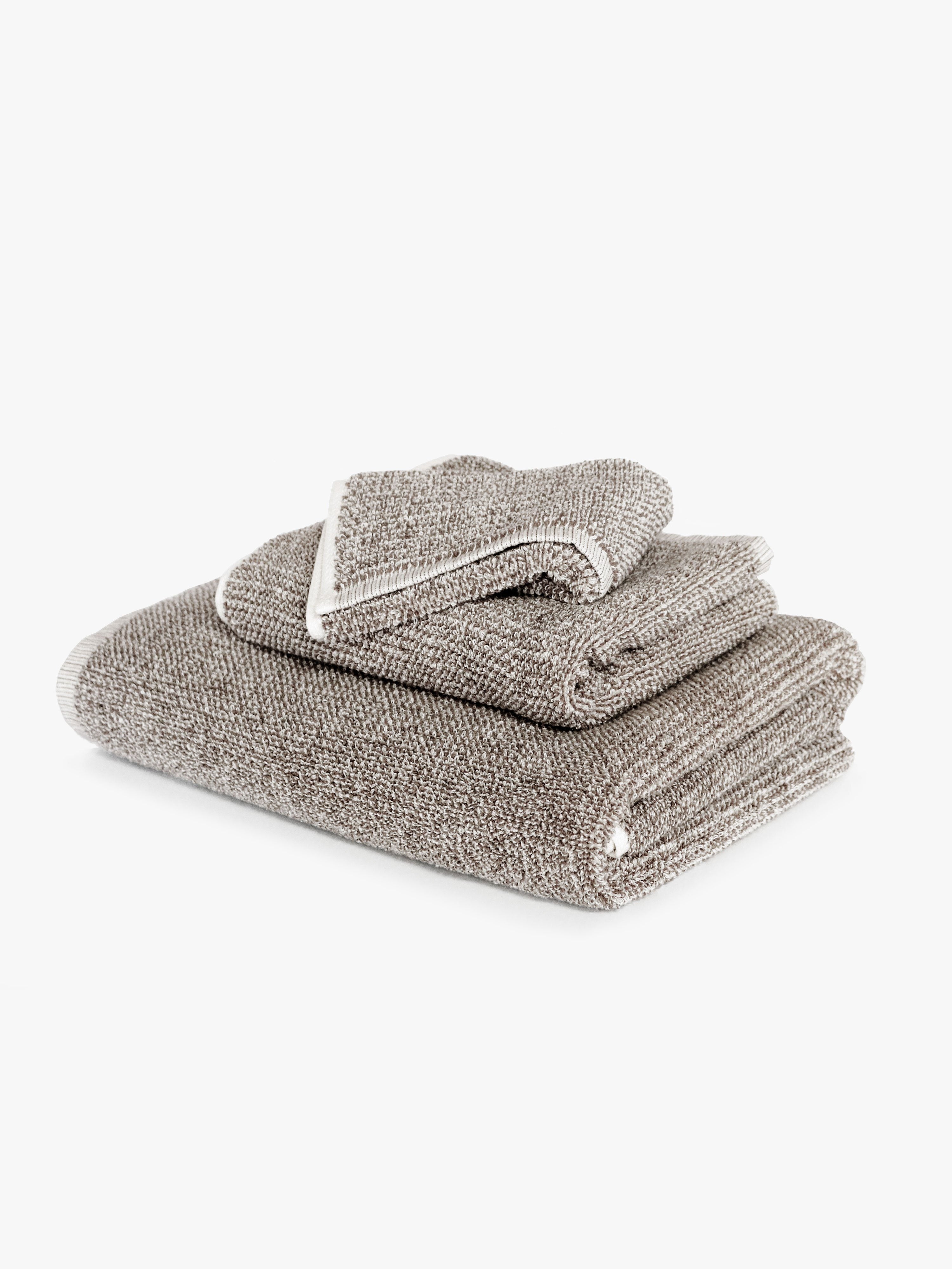 Tweed Light Towels Cool Galah L&M Home Bath Towel