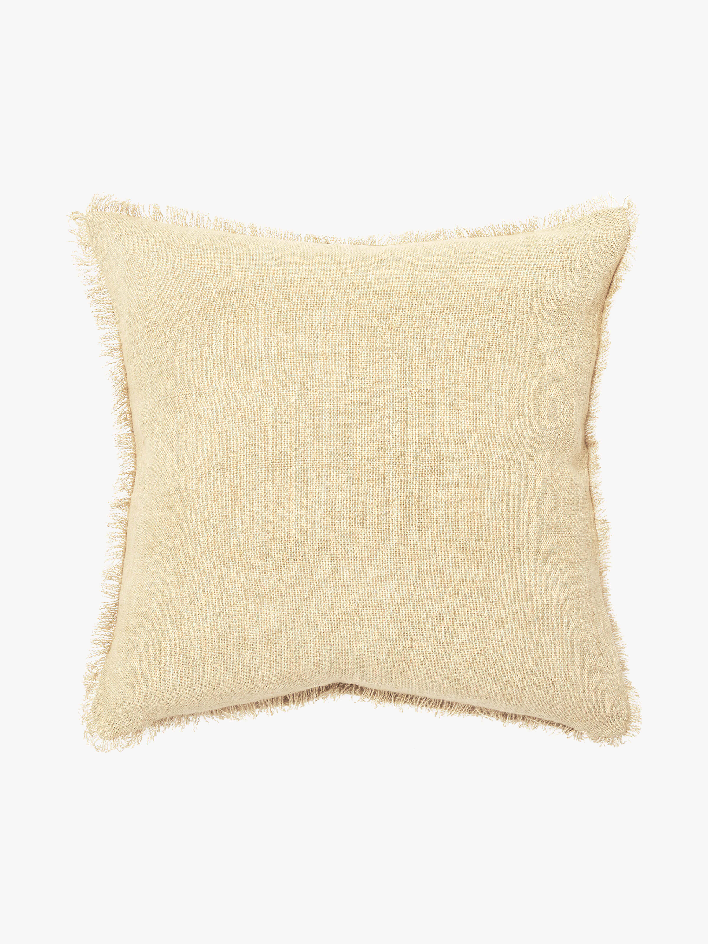 Burton Limone Heavy Linen Cushion