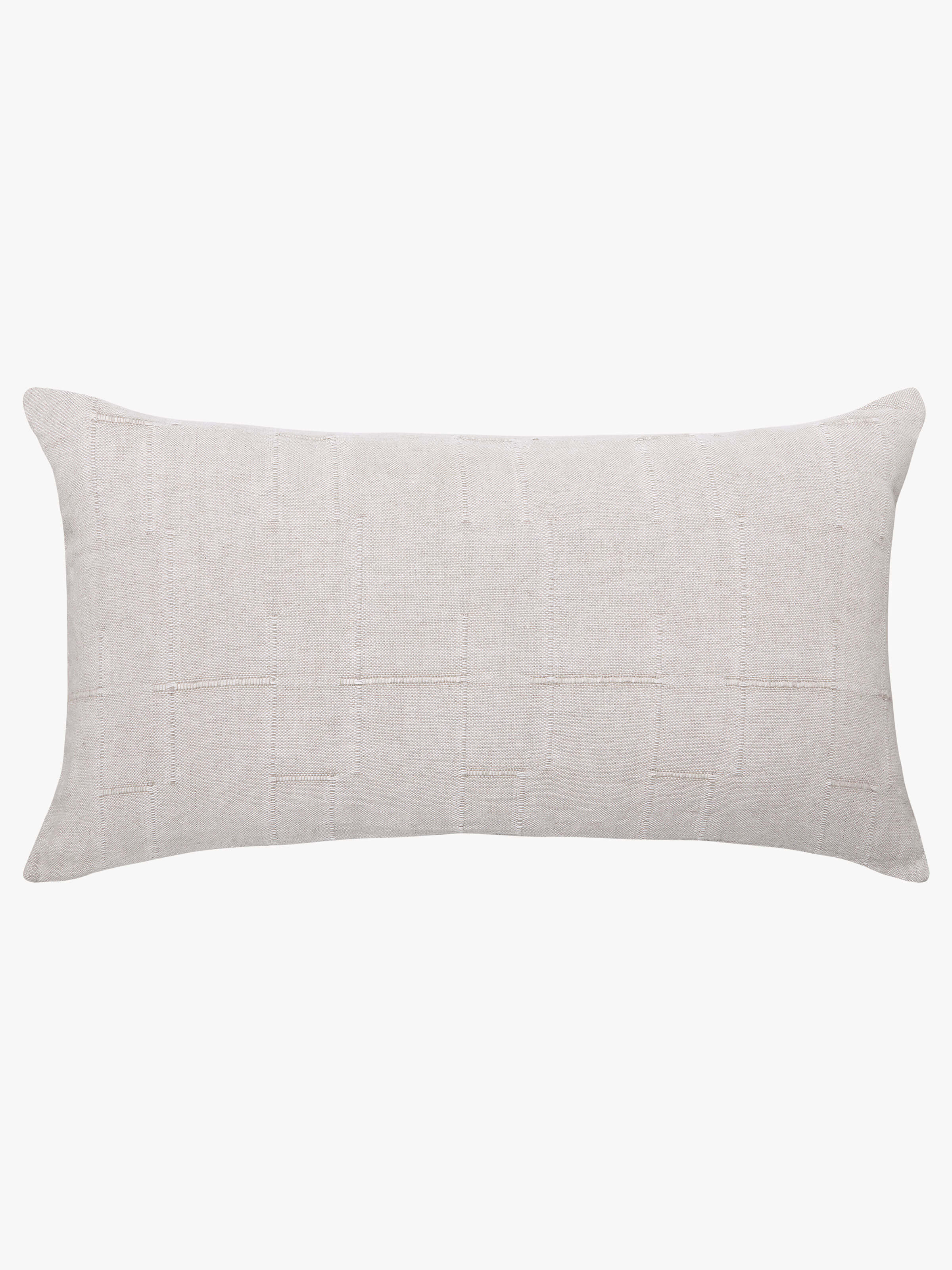 Palermo Natural French Linen Lumbar Cushion