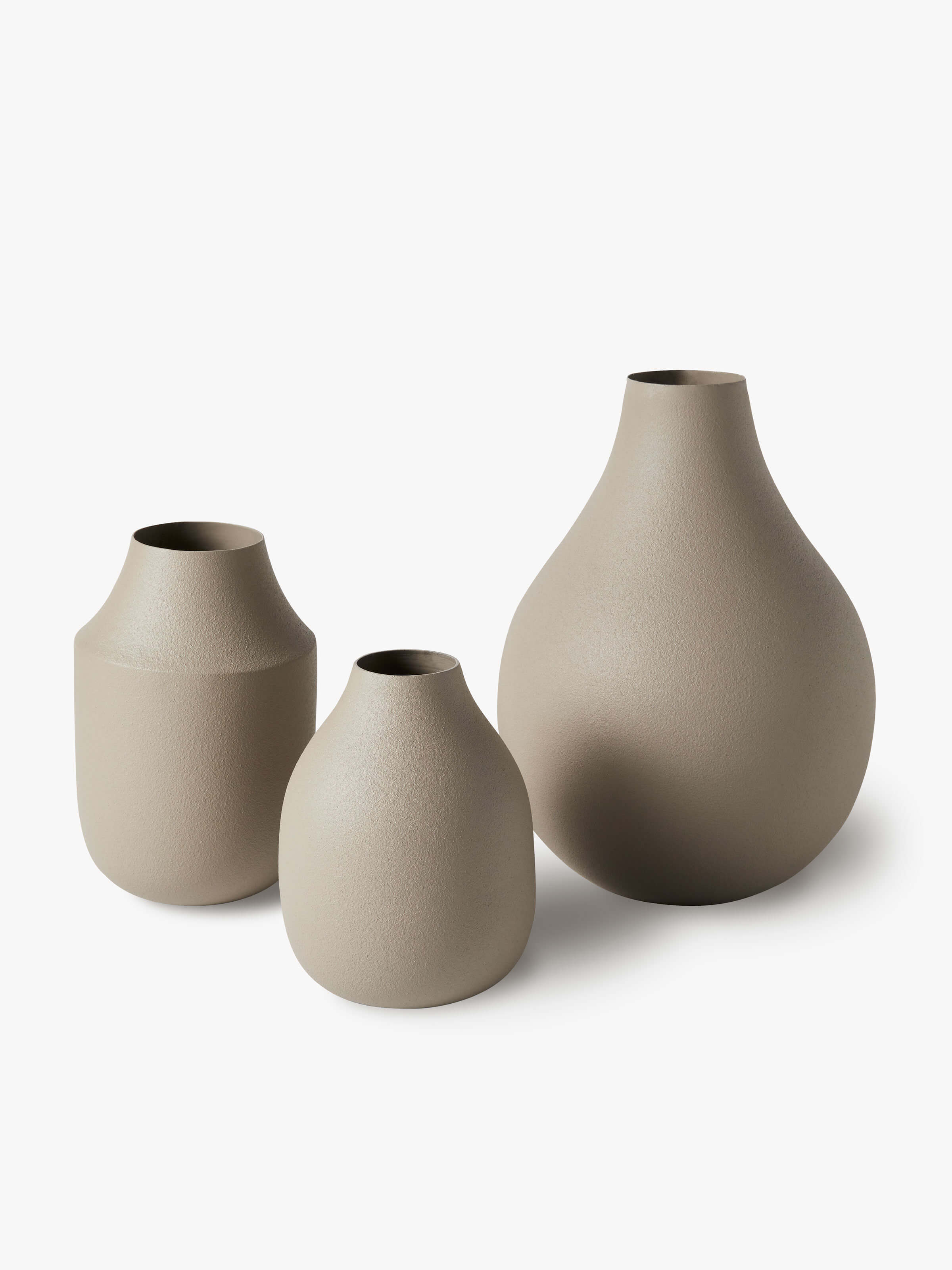 Mona Trio of Vases - Latte Vase Summer 21