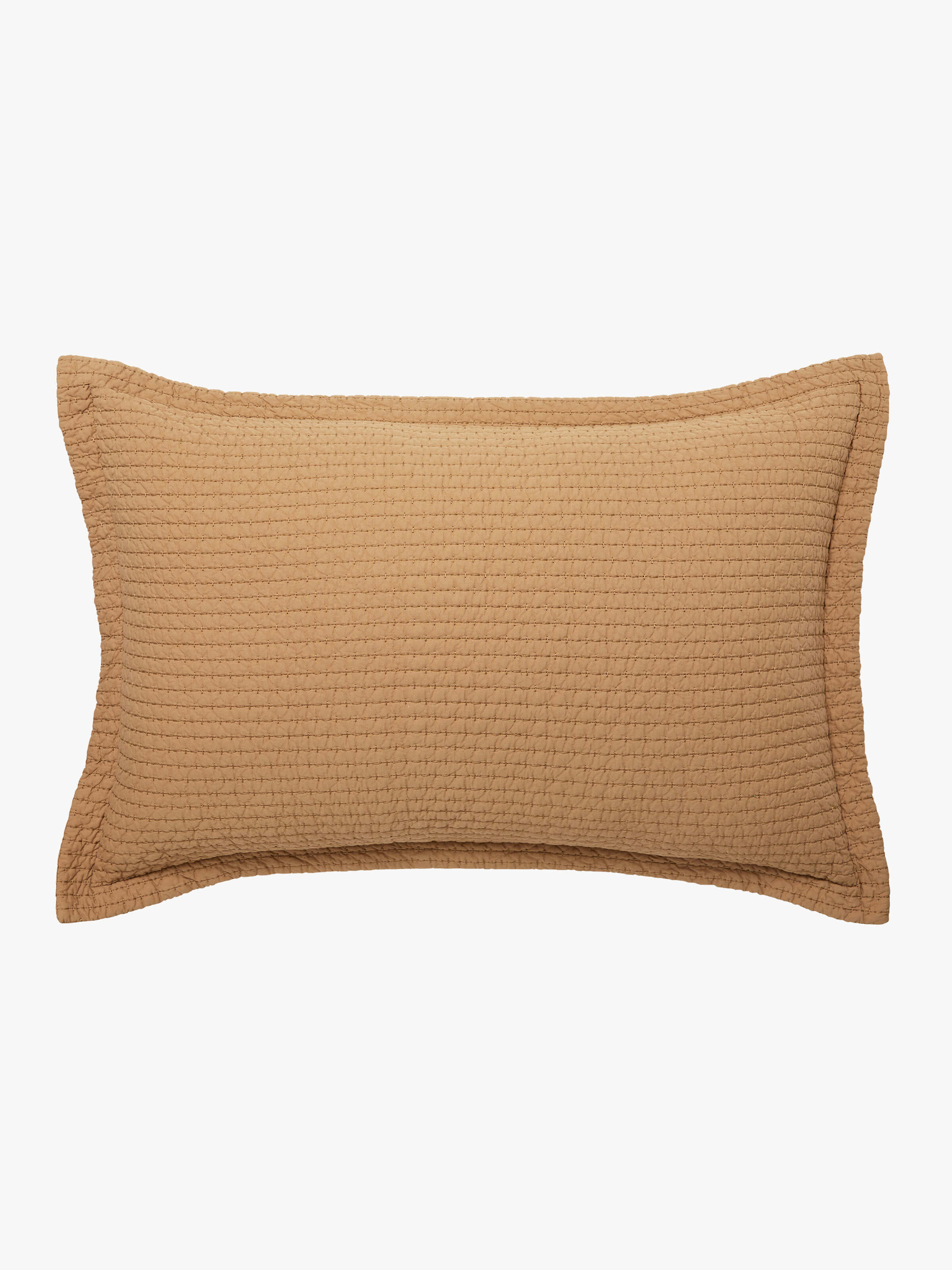 Aspen Brulee Pure Cotton Quilted Pillowcases