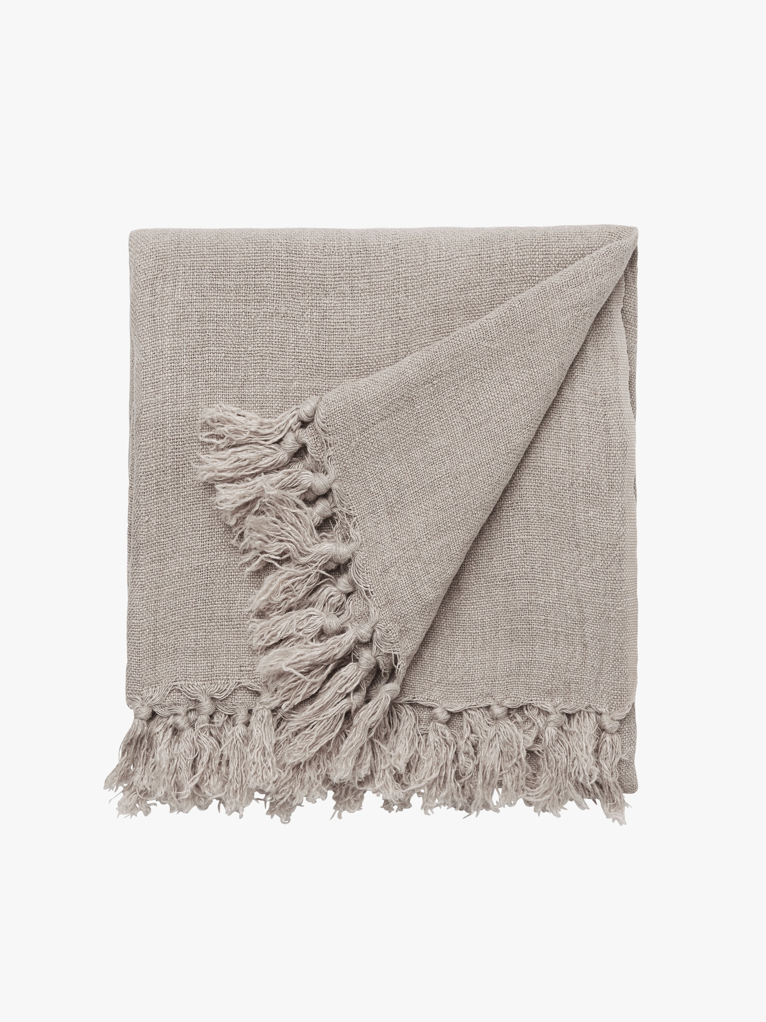 Burton Throw - Oatmeal Throw AW18