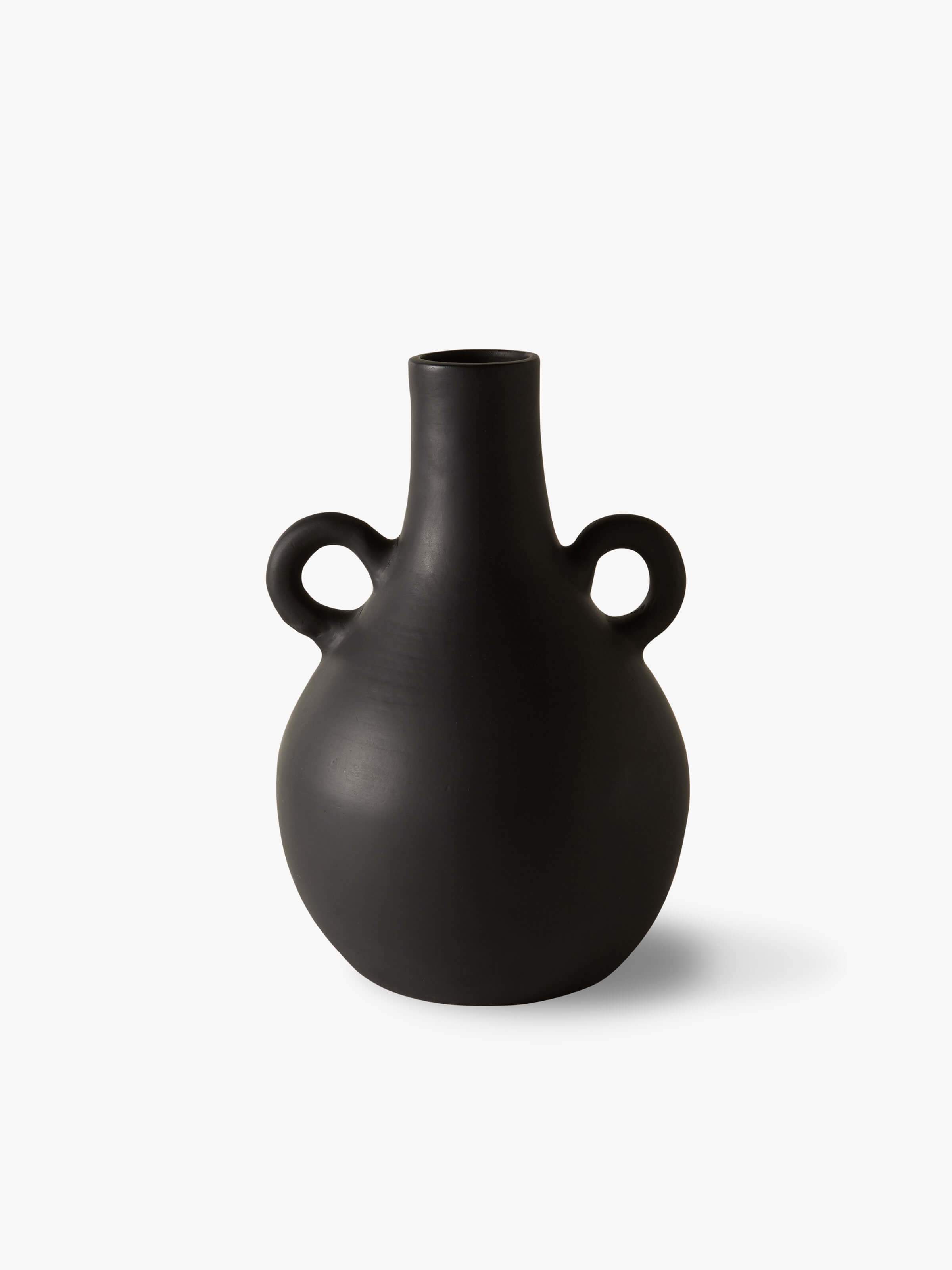 Zeus Vessel - Black Homewares 2020
