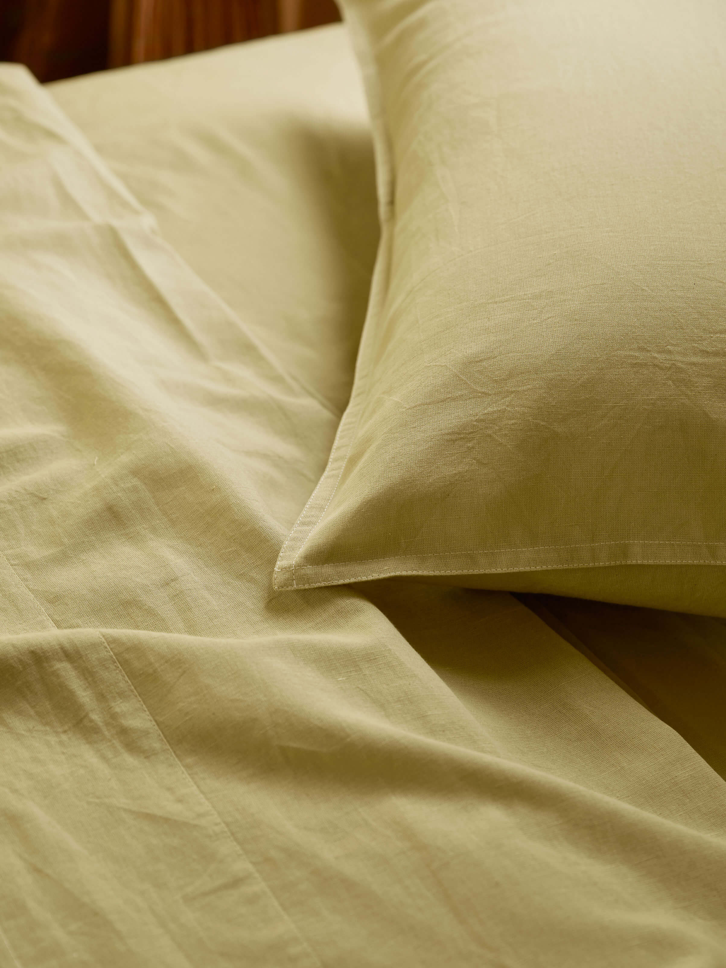 Eve Pear Linen & Cotton Sheet Set