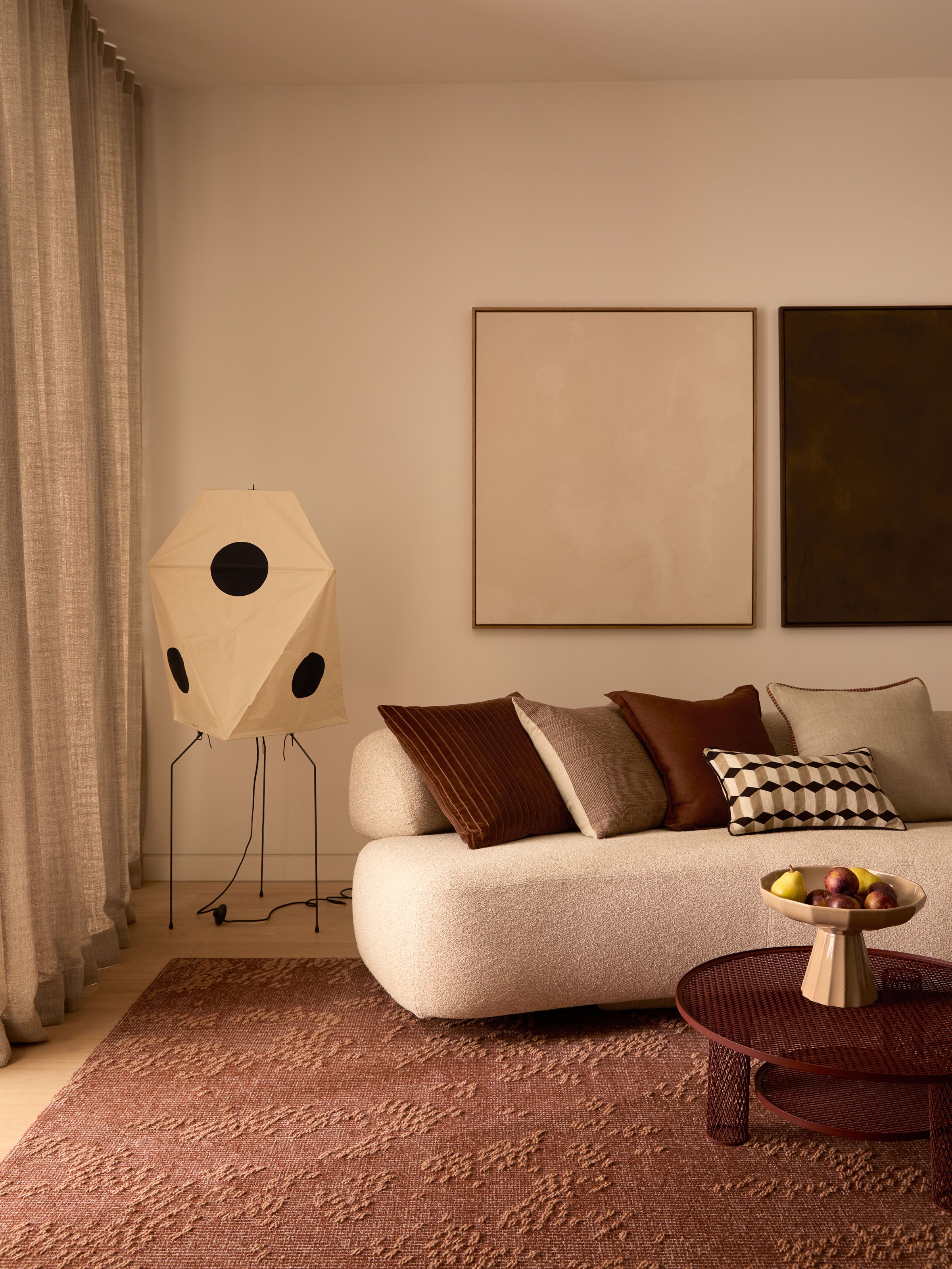 Genoa Black Reversible Linen Cushion