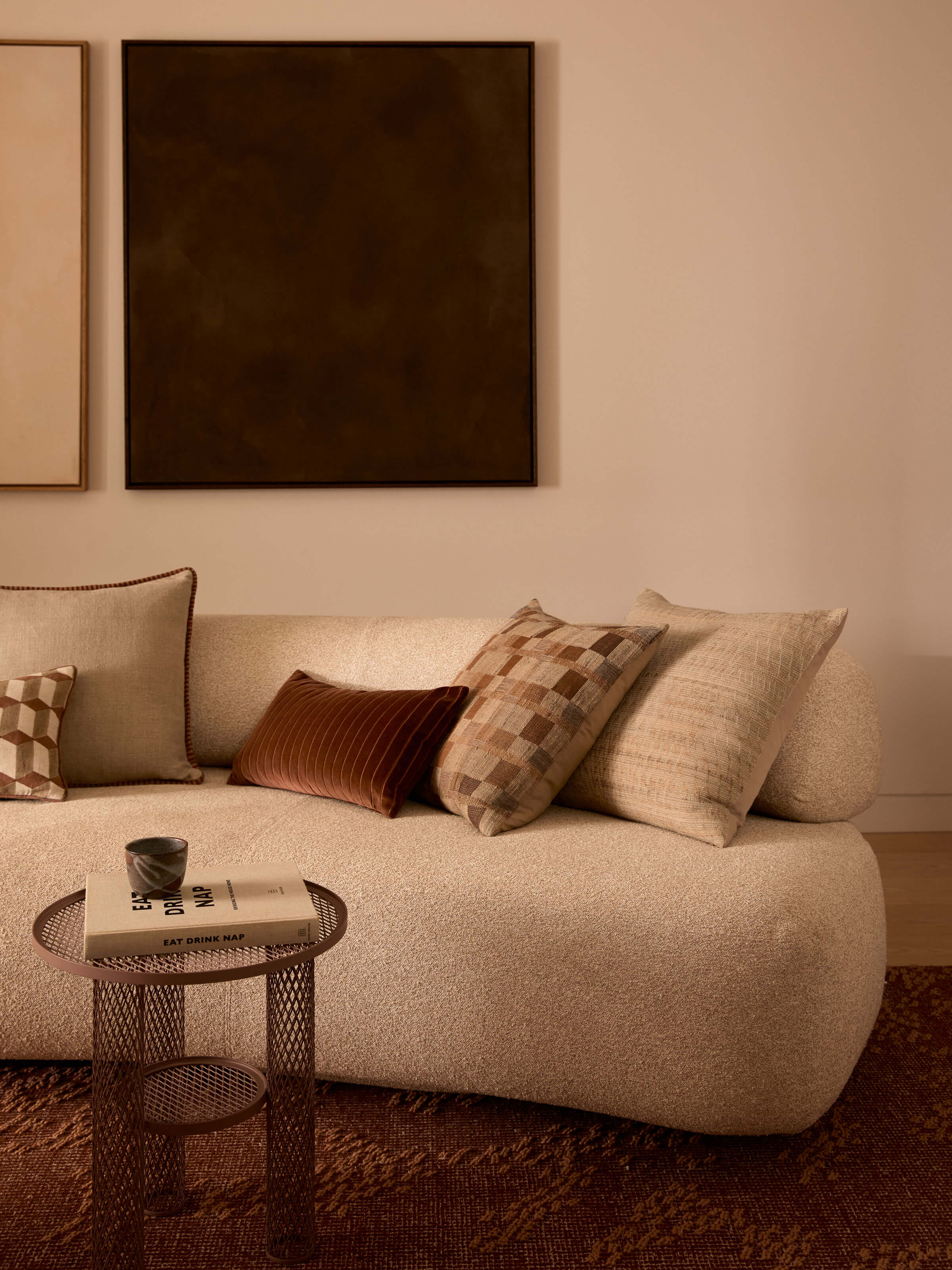 August Wool & Silk Cushion