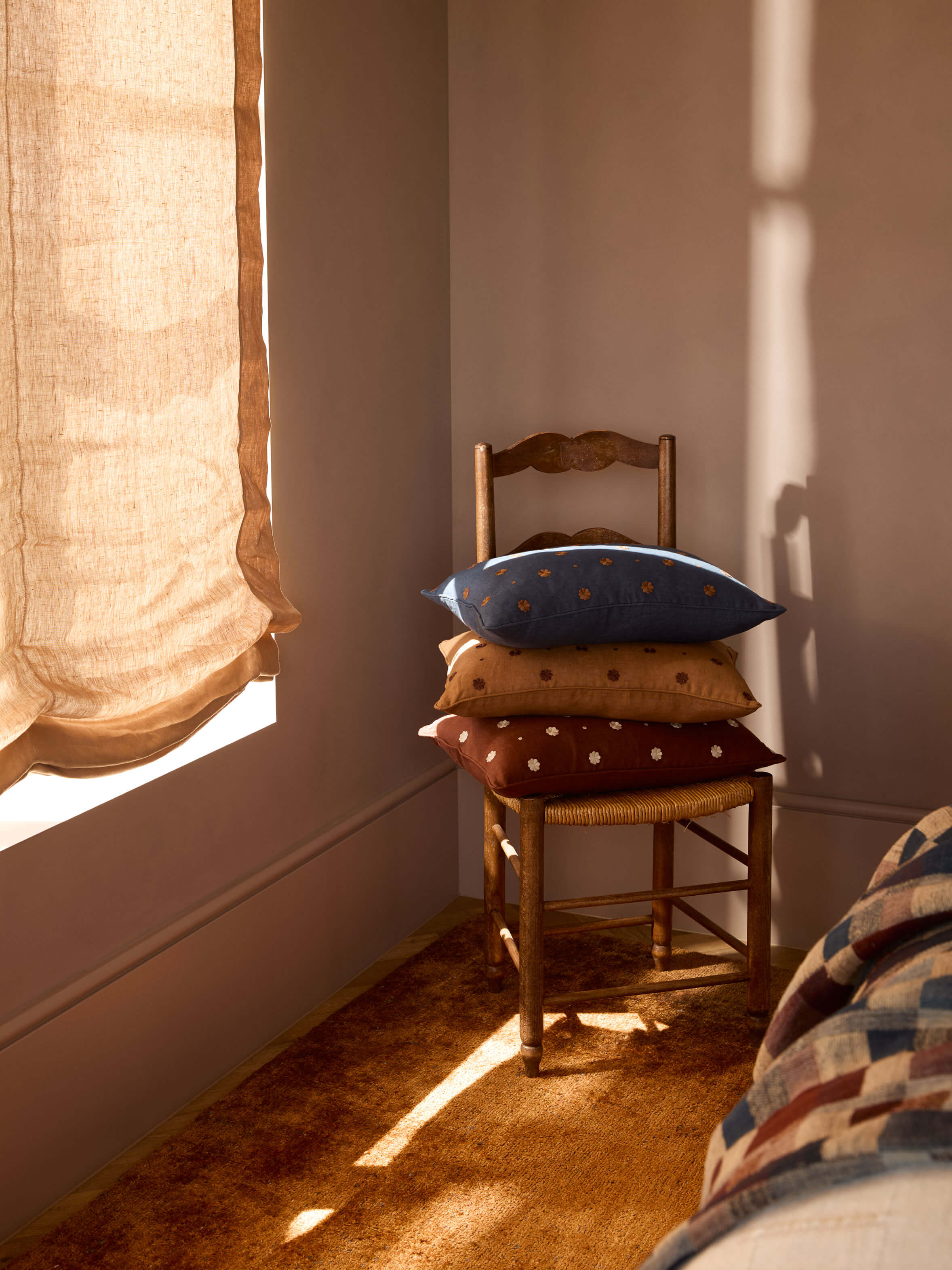 Bonita Maple Pure Linen Cushion