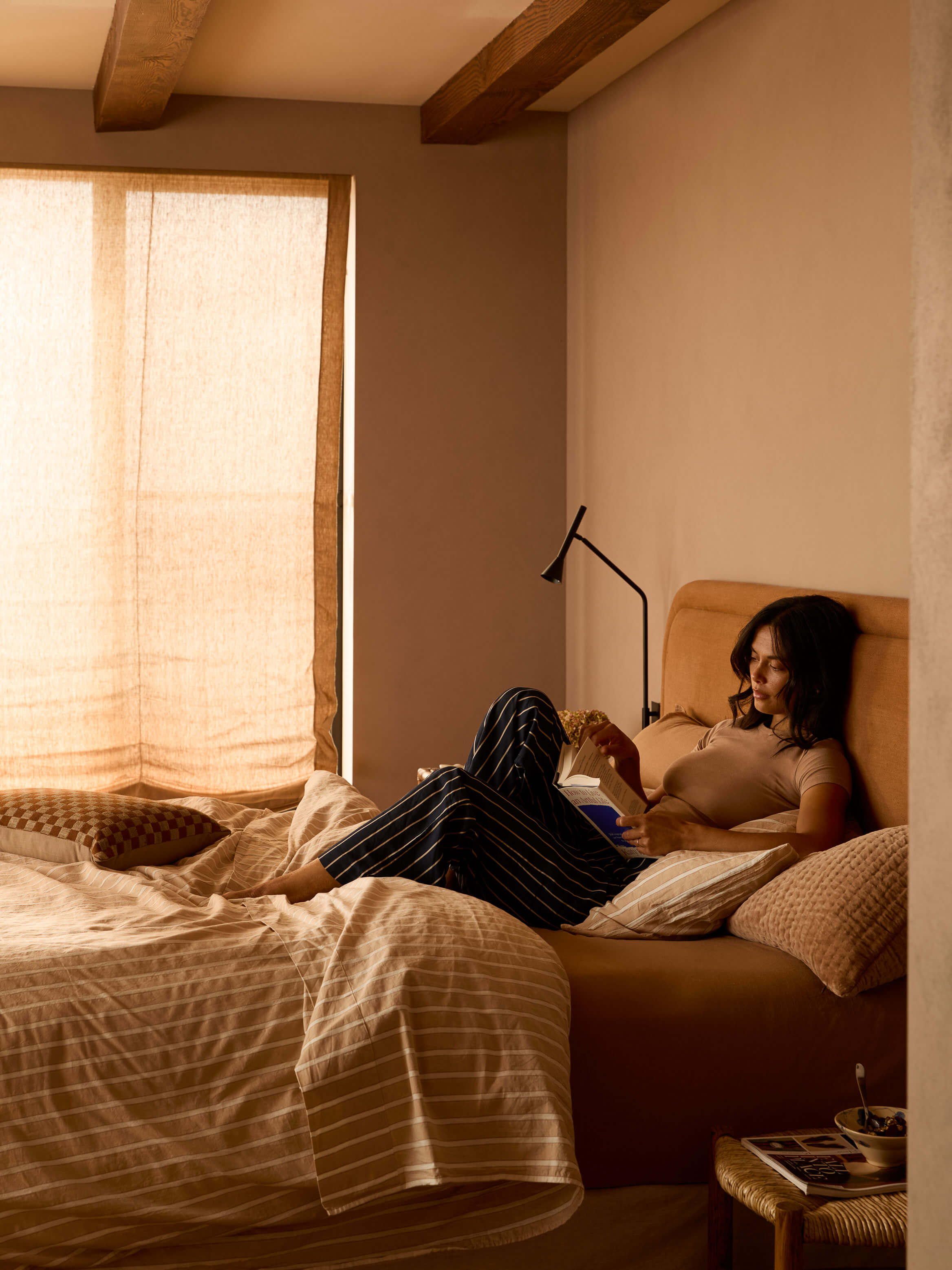 Cino Caramel Cotton Velvet Pillowcases